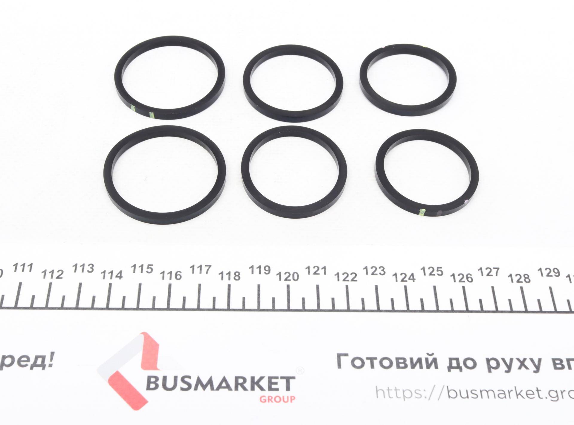 Ремкомплект супорта (переднього) Audi A6 10- (d=32/34/38mm) (+6 поршнів) (Brembo)