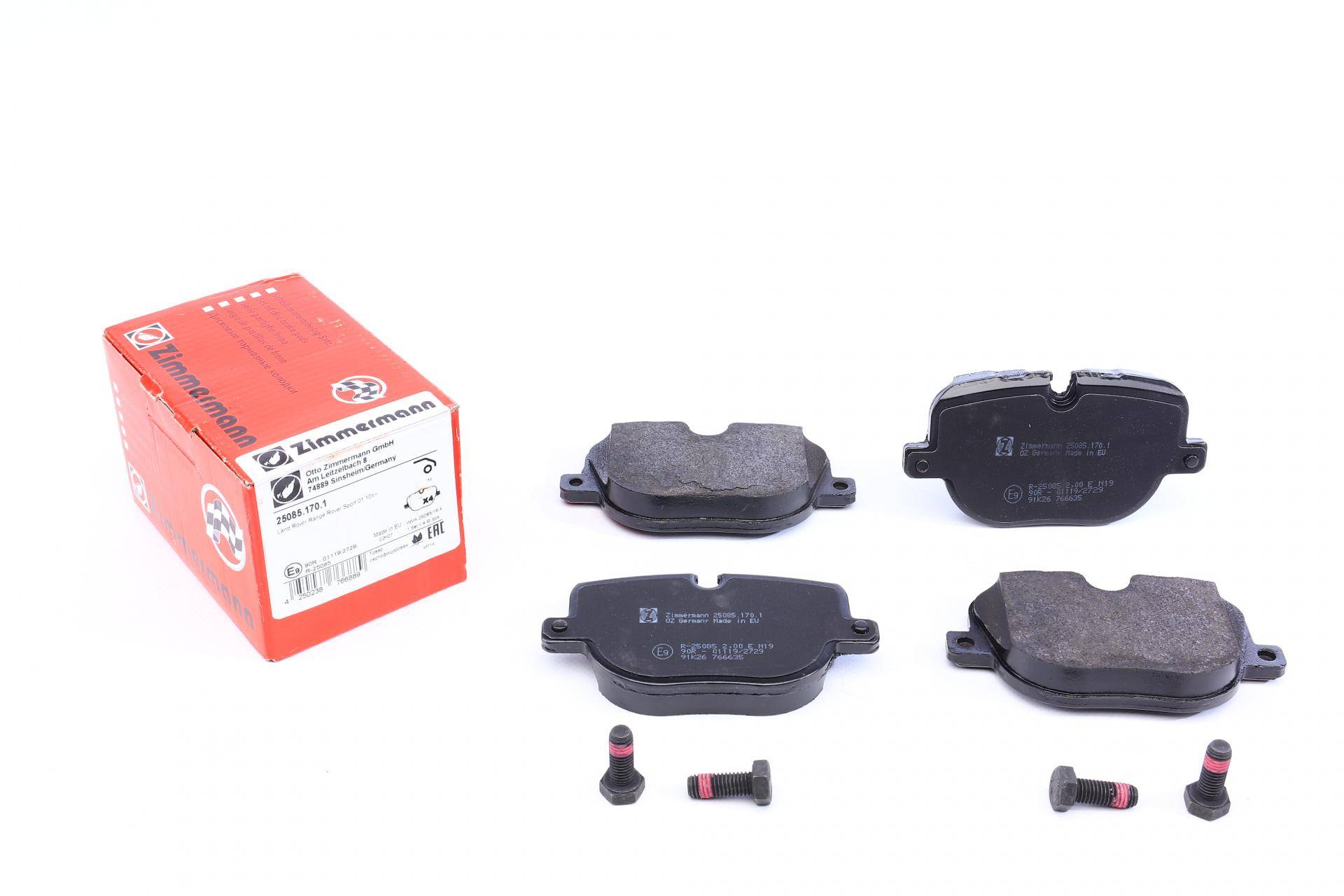 Колодки гальмівні (задні) Land Rover Range Rover 09-13 (TRW)