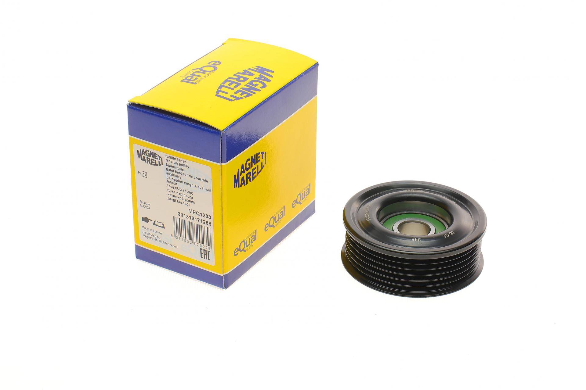 Ролик генератора Mazda 3 1.4/1.6 03-09 (натяжний) (MPQ1288)
