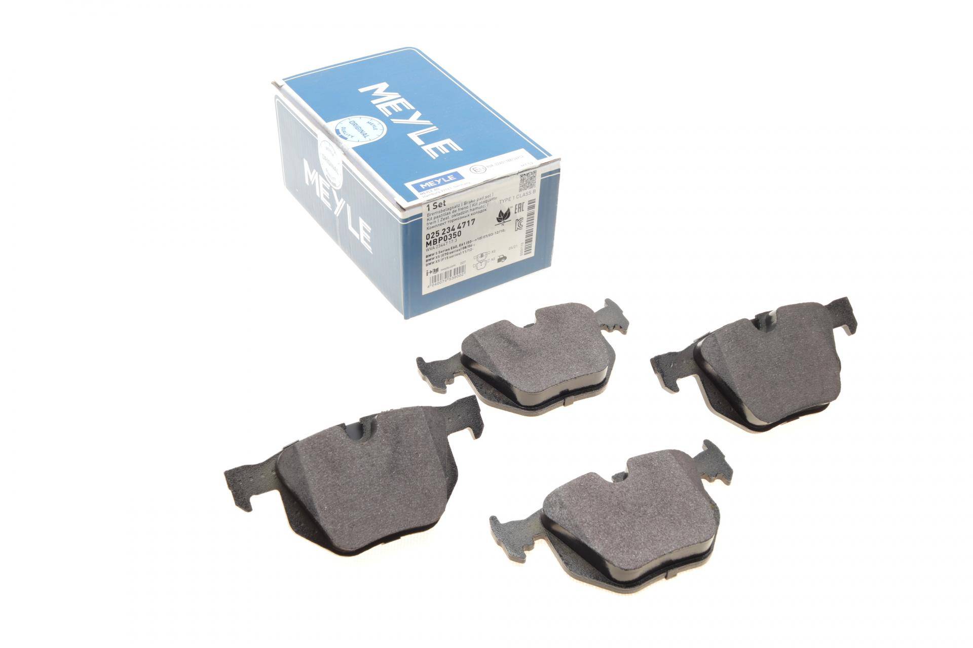 Колодки гальмівні (задні) BMW 7 (E65/E66/E67) 01-08 (Ate) M54/M57/N52/N62