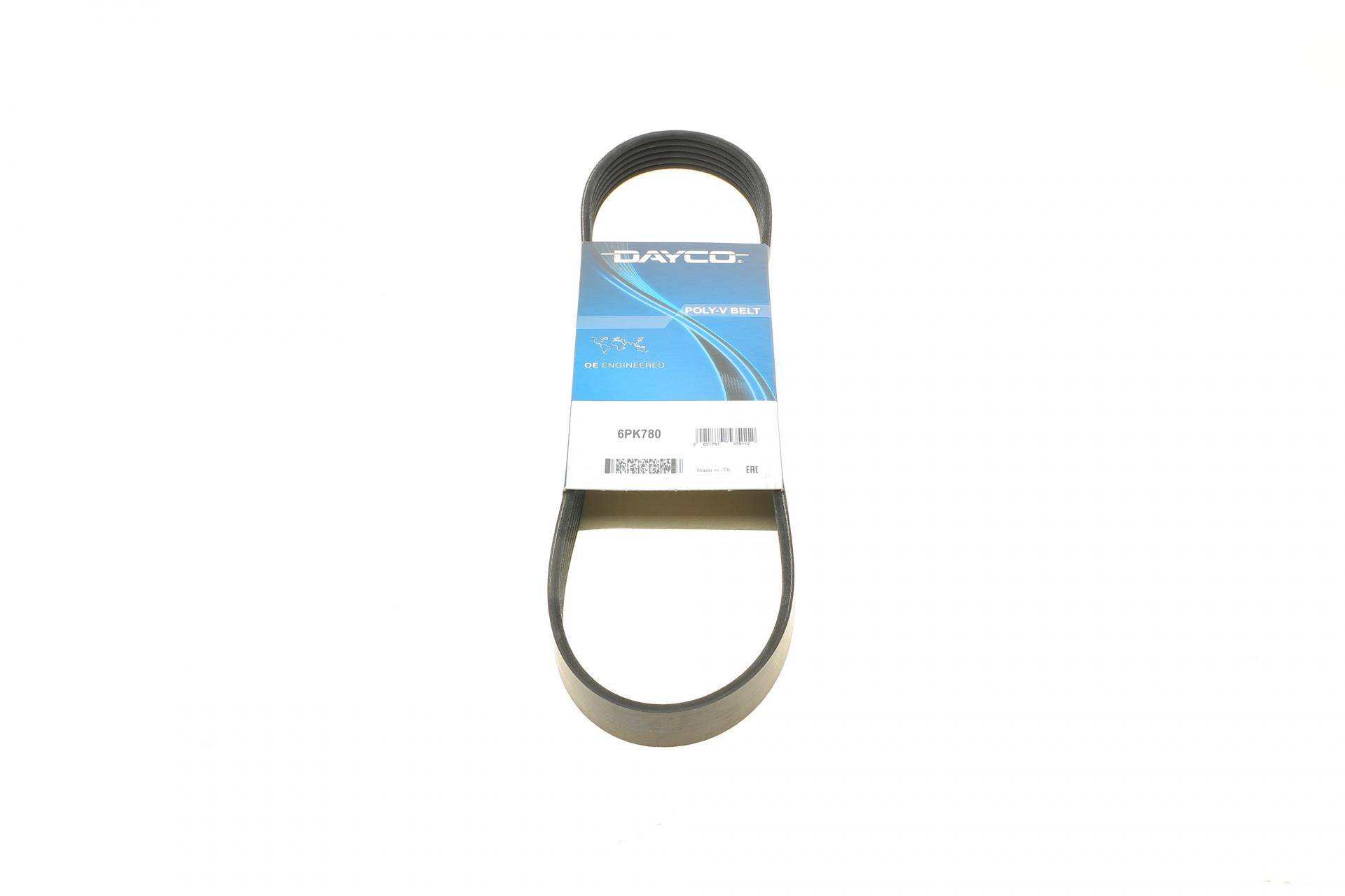 Ремінь генератора Citroen C2/C3 1.4HDi 02-/C4/Peugeot 206 CC/207/307 1.6HDi 03-15 (6PK780)