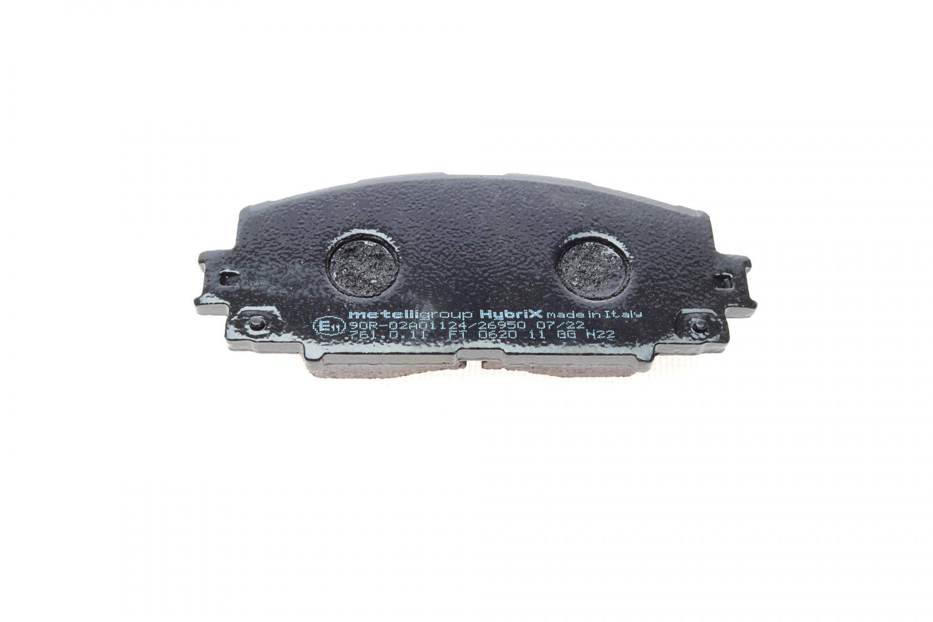 Колодки гальмівні (передні) Toyota Yaris 05-/Great Wall C30/Lingao/Tengyi 09-