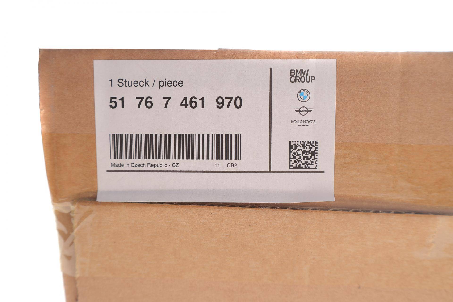 Накладка панелі передньої BMW 3 (G20/G80/G28/G21/G81) 18- (верх.)