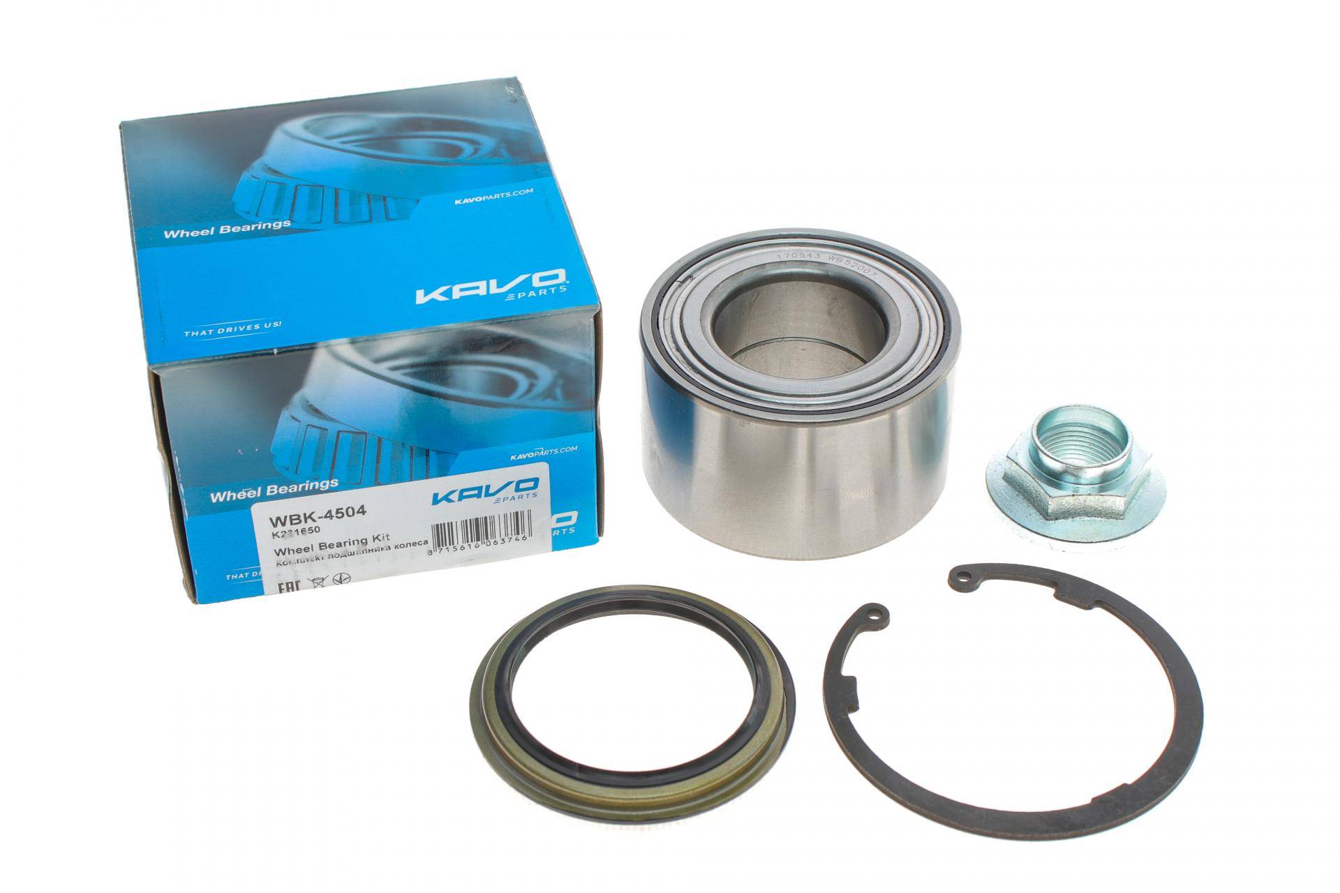 Підшипник маточини (передньої) Mazda 323 91-94/626 92-02/KIA Carens II 02- (42x80x45) (к-кт)
