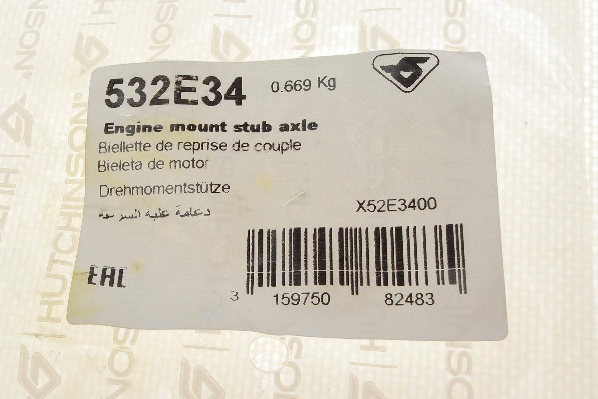 Подушка двигуна (задня) Renault Megane IV/Scenic IV/Kadjar 1.5dCi/1.6dCi/1.2TCe 15- (косточка)