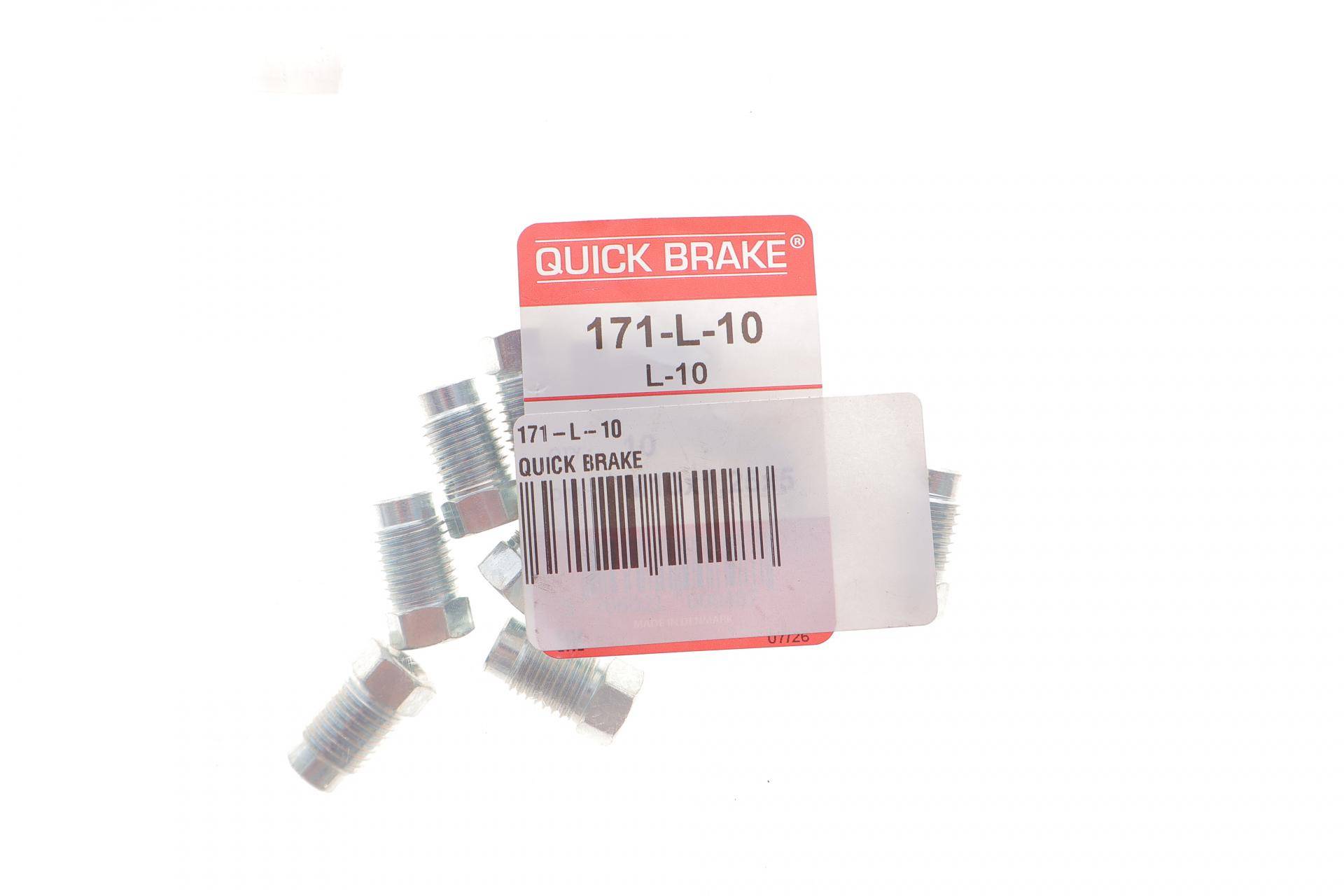 З'єднувач трубки гальмівний (M10x1.25/10x19.5/d=5.0) (к-кт 10 шт)