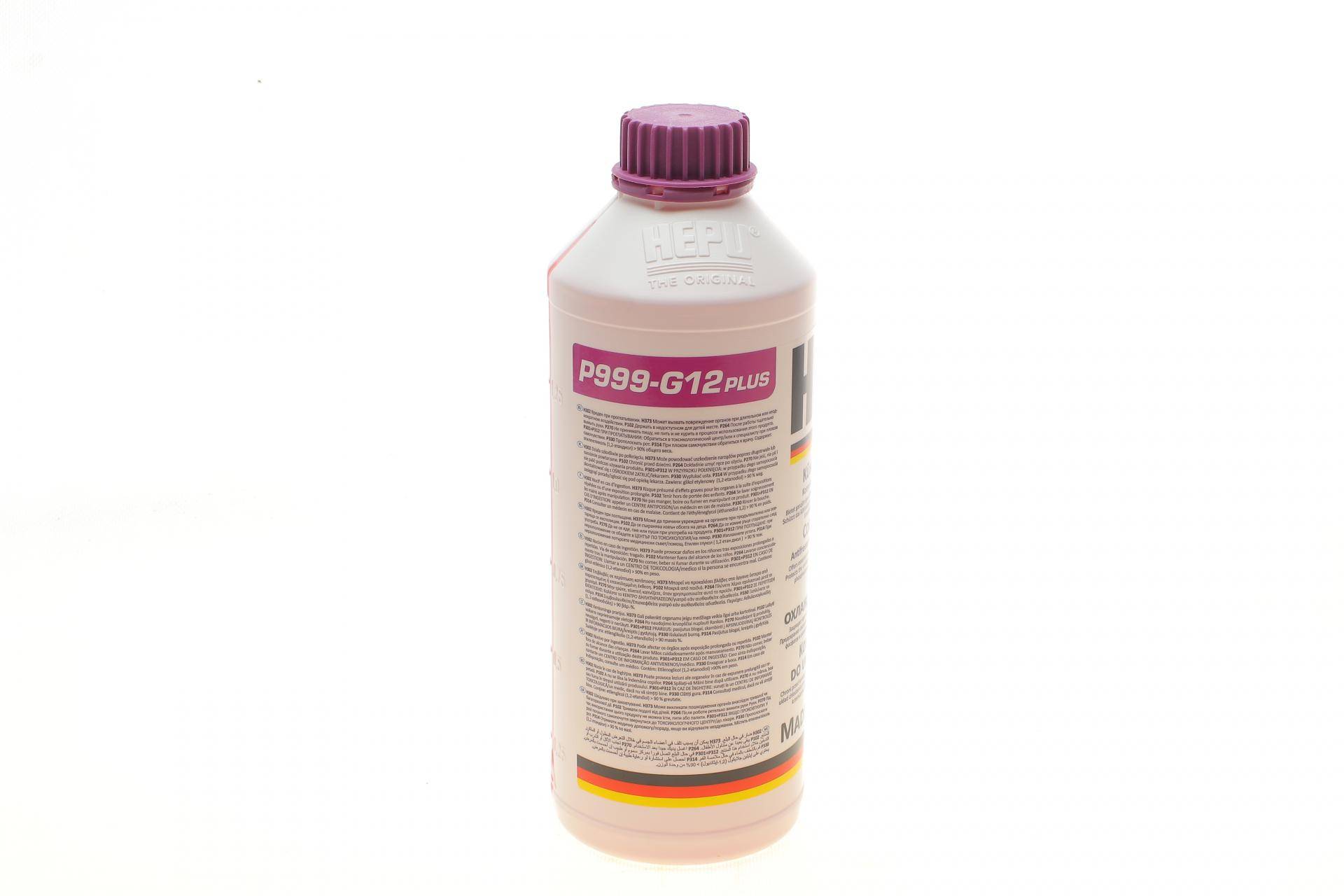 Антифриз (фіолетовий) G12 Plus (1.5L) (MB325.3) (концентрат)