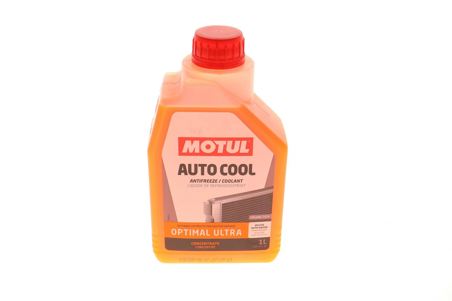 Антифриз (оранжевий) G12/G12+ (1L) Auto Cool Optimal Ultra (1:1= -41°C)/(109117/112629)