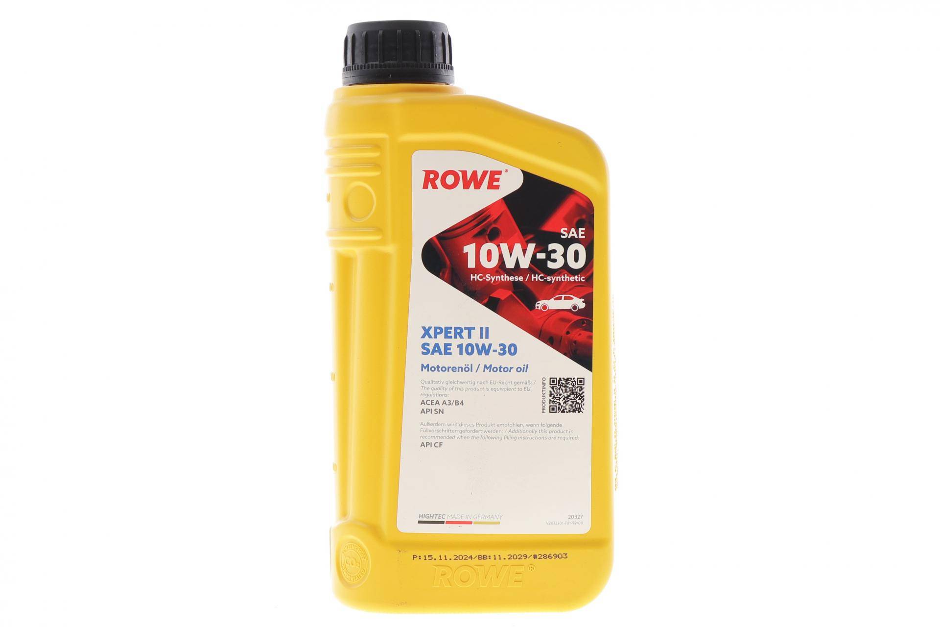 Олива 10W30 HIGHTEC XPERT II (1L) (ACEA A3/B4 ) (API SN)
