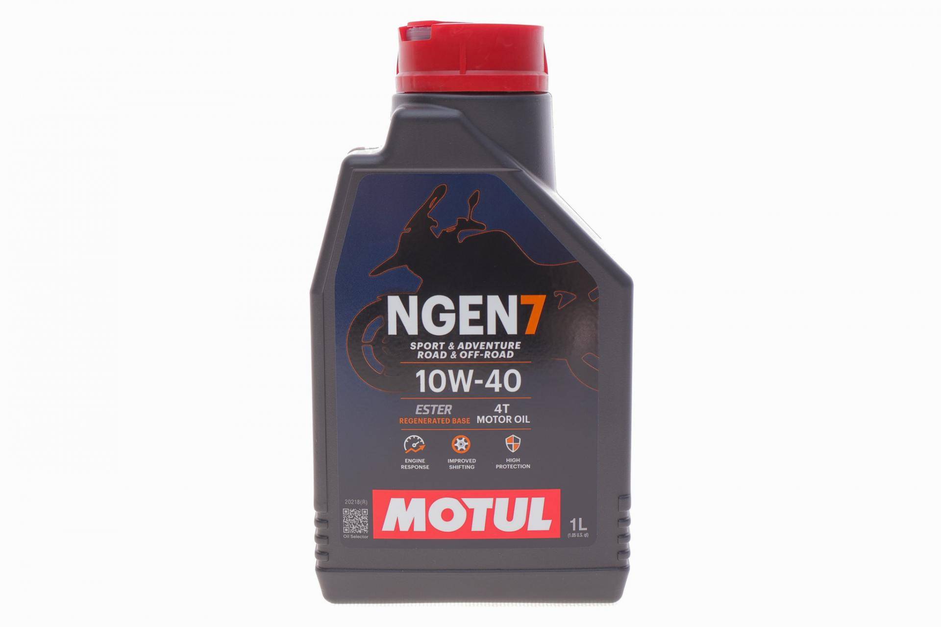 Олива 10W40 NGEN 7 4T (1L) ( API SP/JASO MA2) (111835)