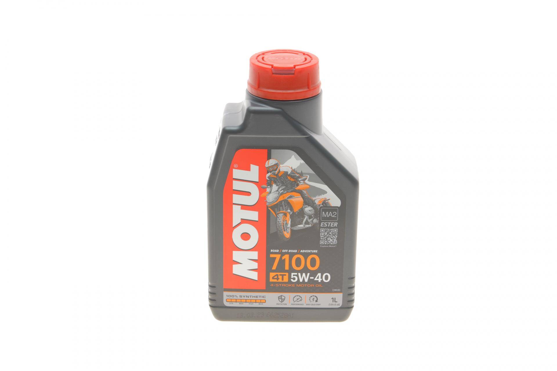 Олива 5W40 7100 4T (1L) MA2 100% Synthetic (ESTER) 104086