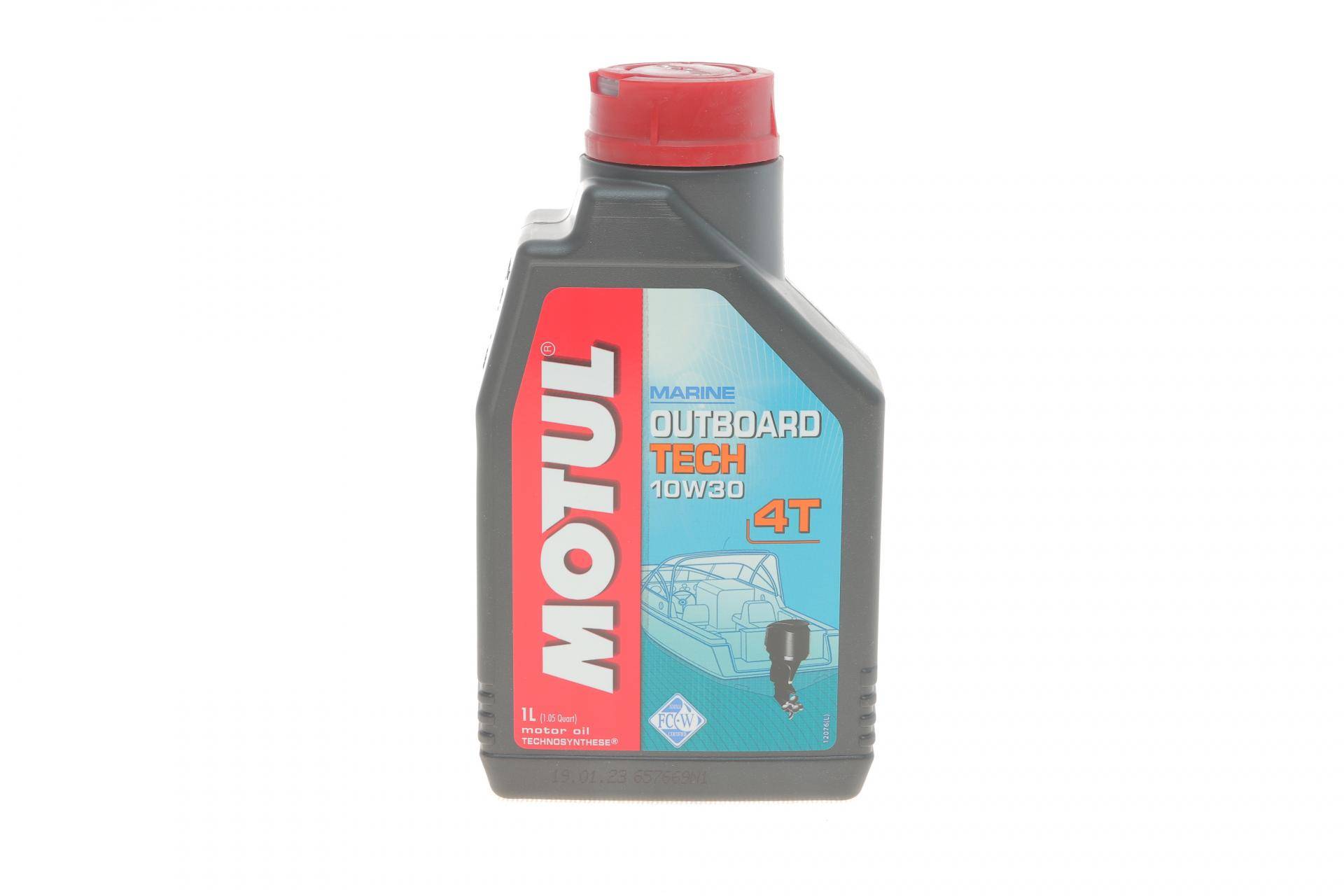 Олива 10W30 Outboard Tech 4T (1л)