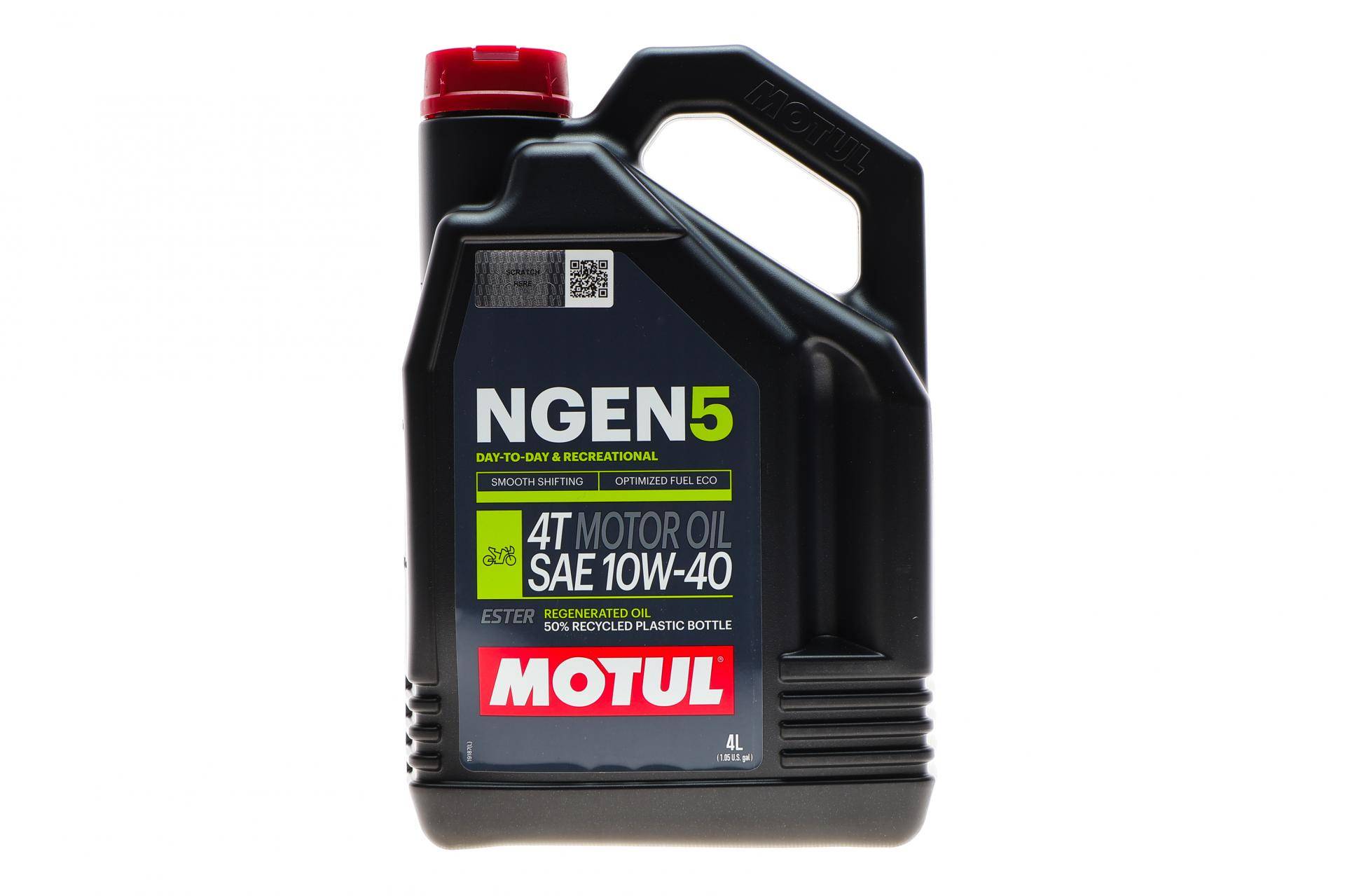 Олива 10W40 NGEN 5 4T (4L) (API SP/JASO MA2) (111830)