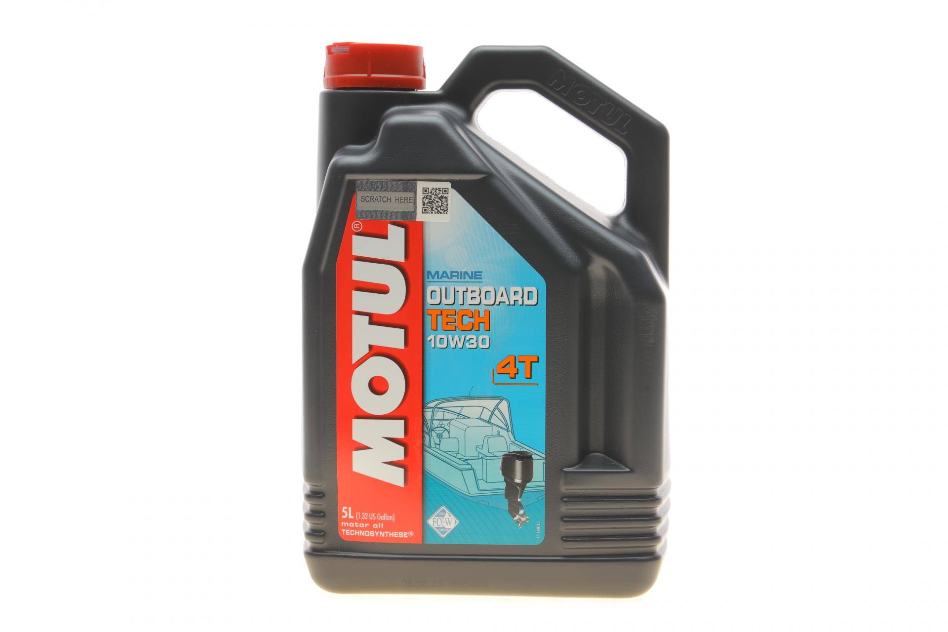 Олива 10W30 Outboard Tech 4T (5L) (101747=106447)