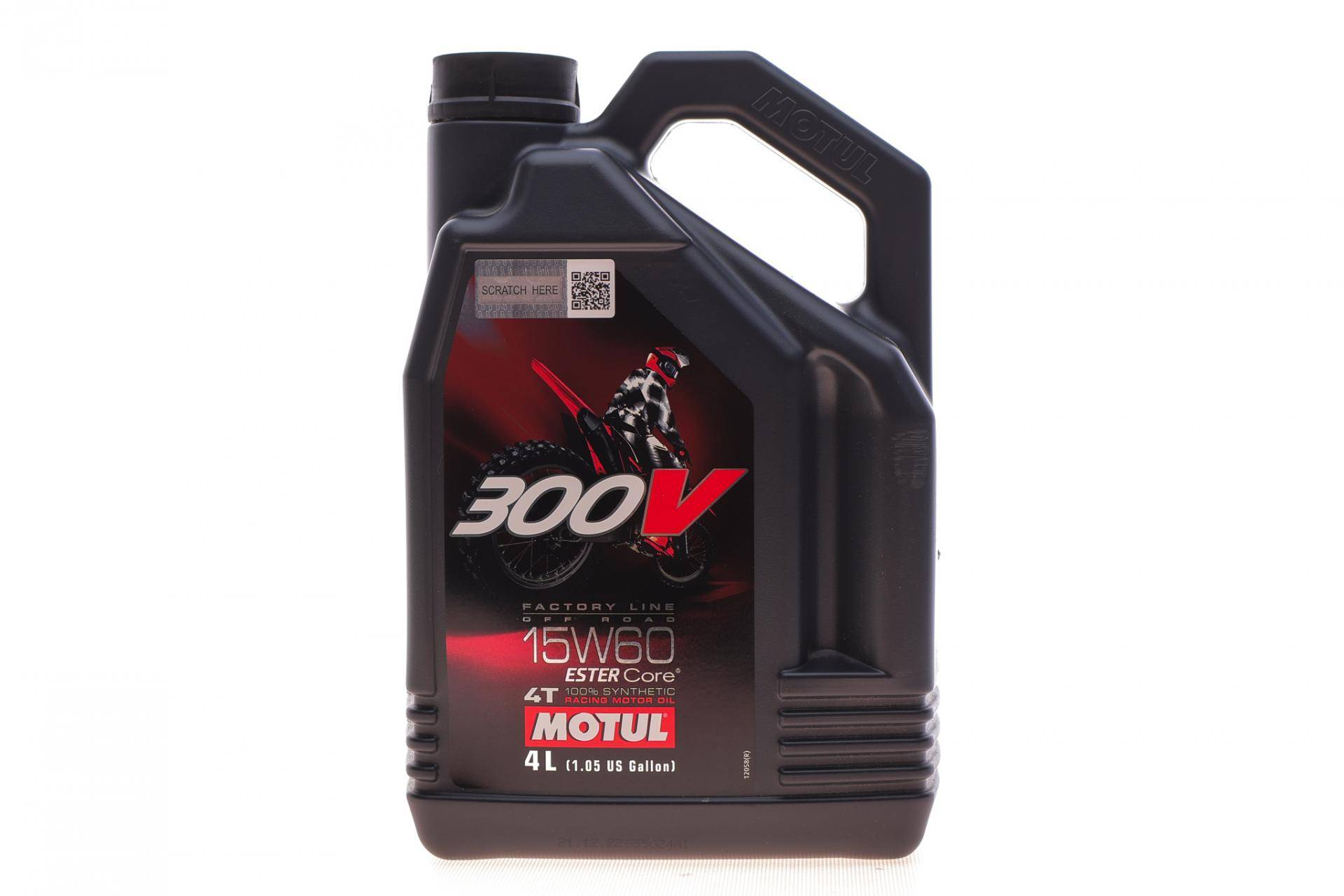 Олива 15W60 300V 4T Factory Line Off Road SAE 15W60 (4L) (104138)
