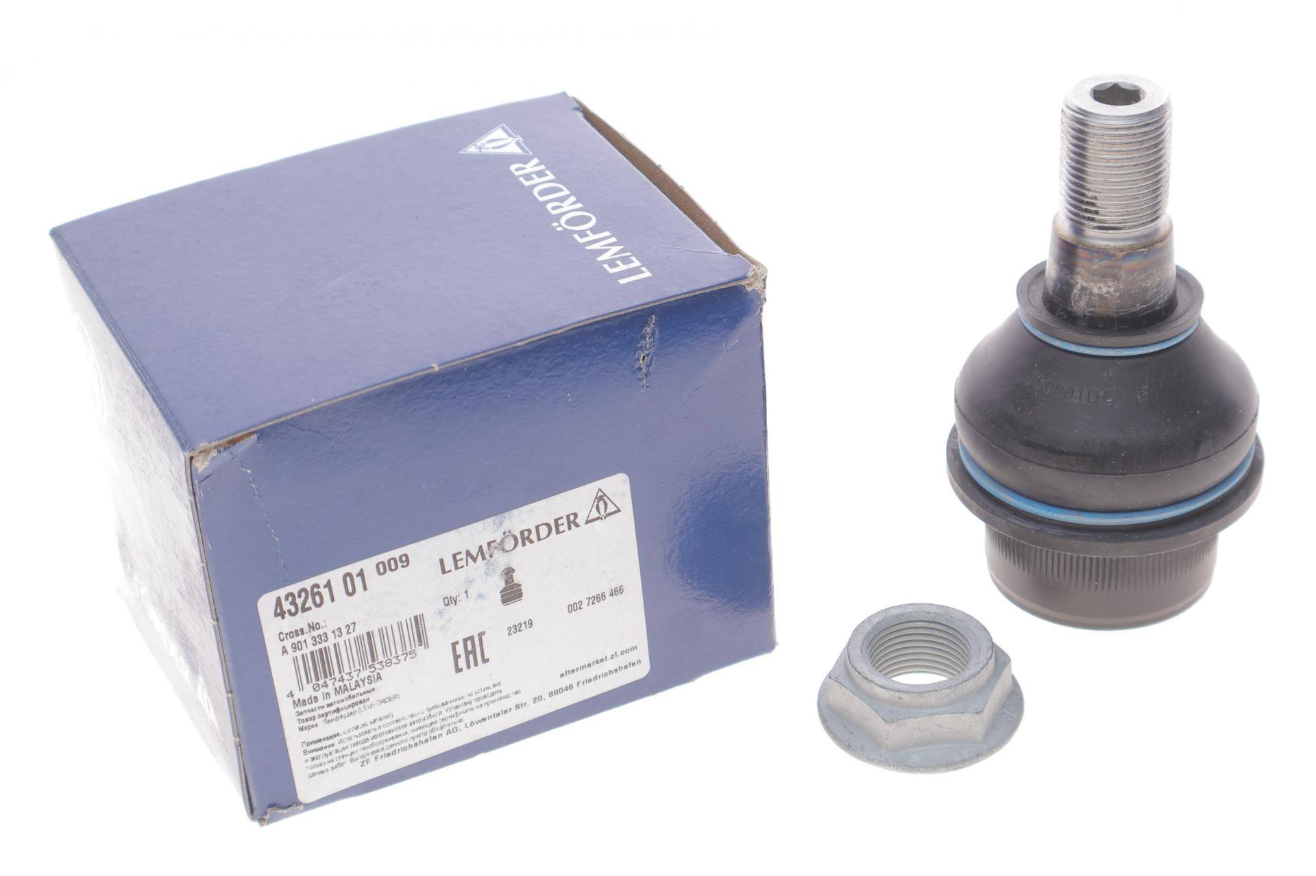 Опора кульова (передня/знизу) MB Sprinter (W901-W904) 4X4 95-06 (конус d=26mm)