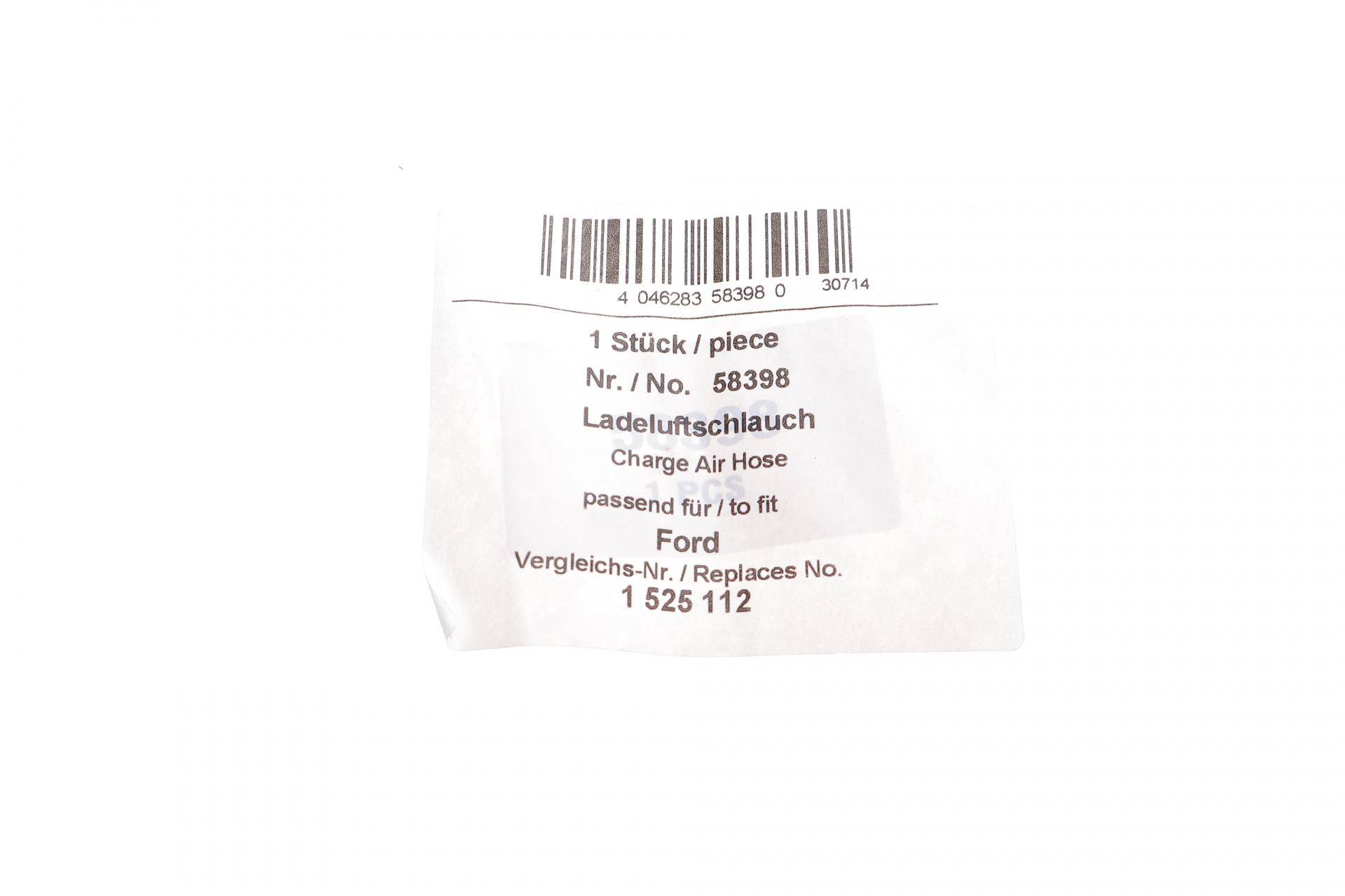 Патрубок інтеркулера (R) Ford Focus II 1.4/1.6/1.6TDCi 04-12