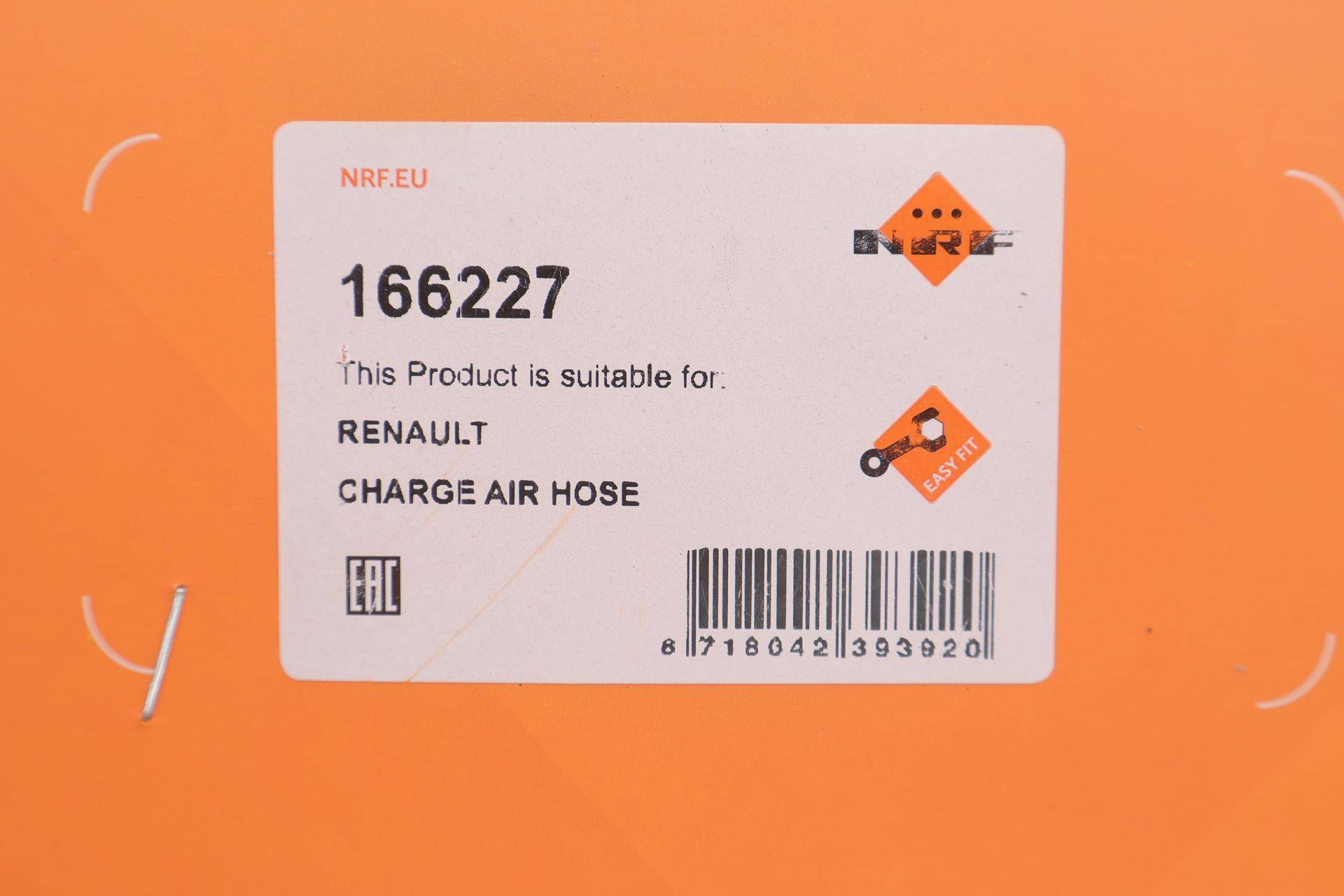Патрубок інтеркулера Renault Clio III 1.5 dCi 04-