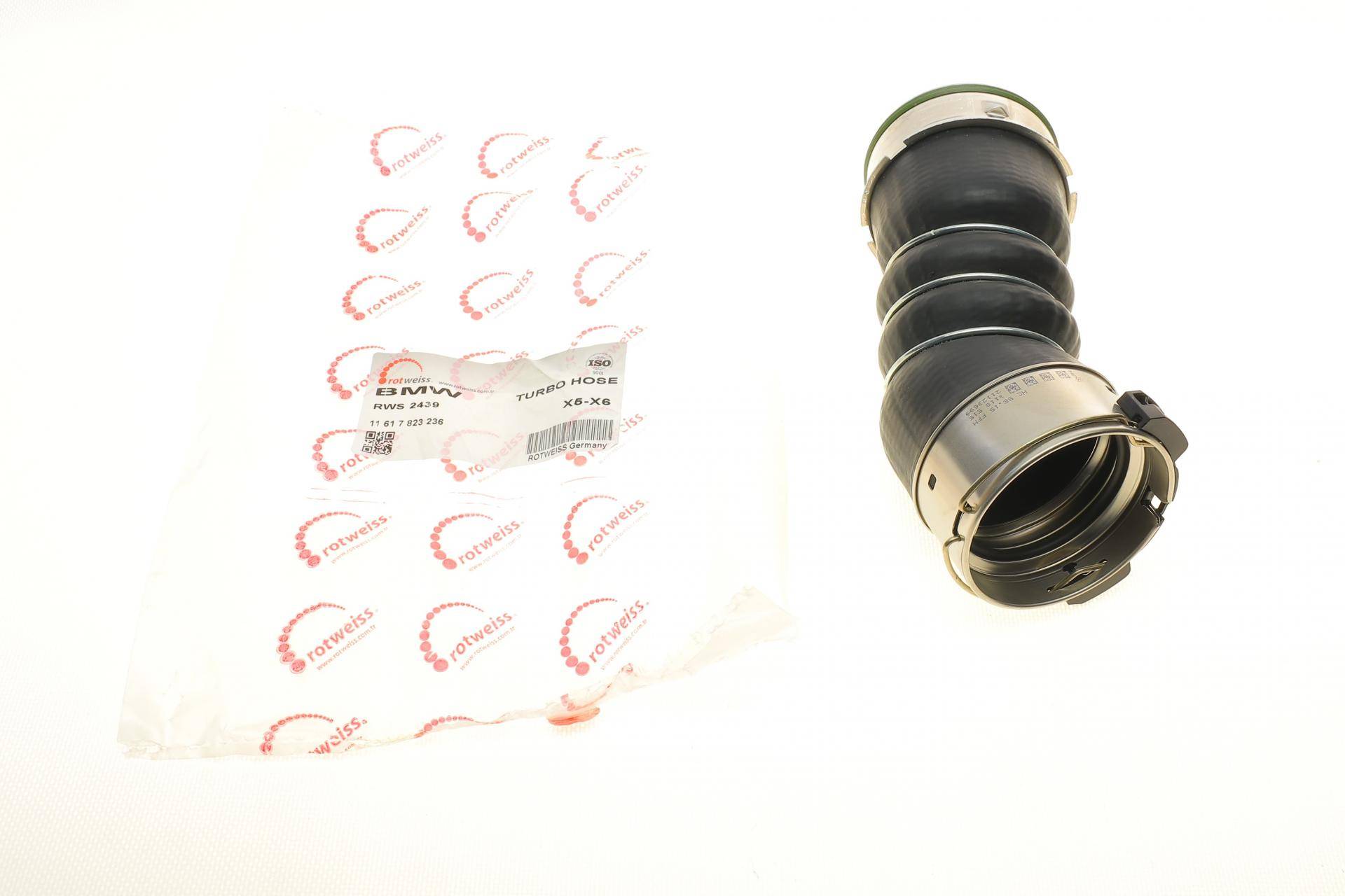 Патрубок інтеркулера (R) BMW X5 (F15/F85)/X6 (F16/F86) 3.0d 13-19 (N57)