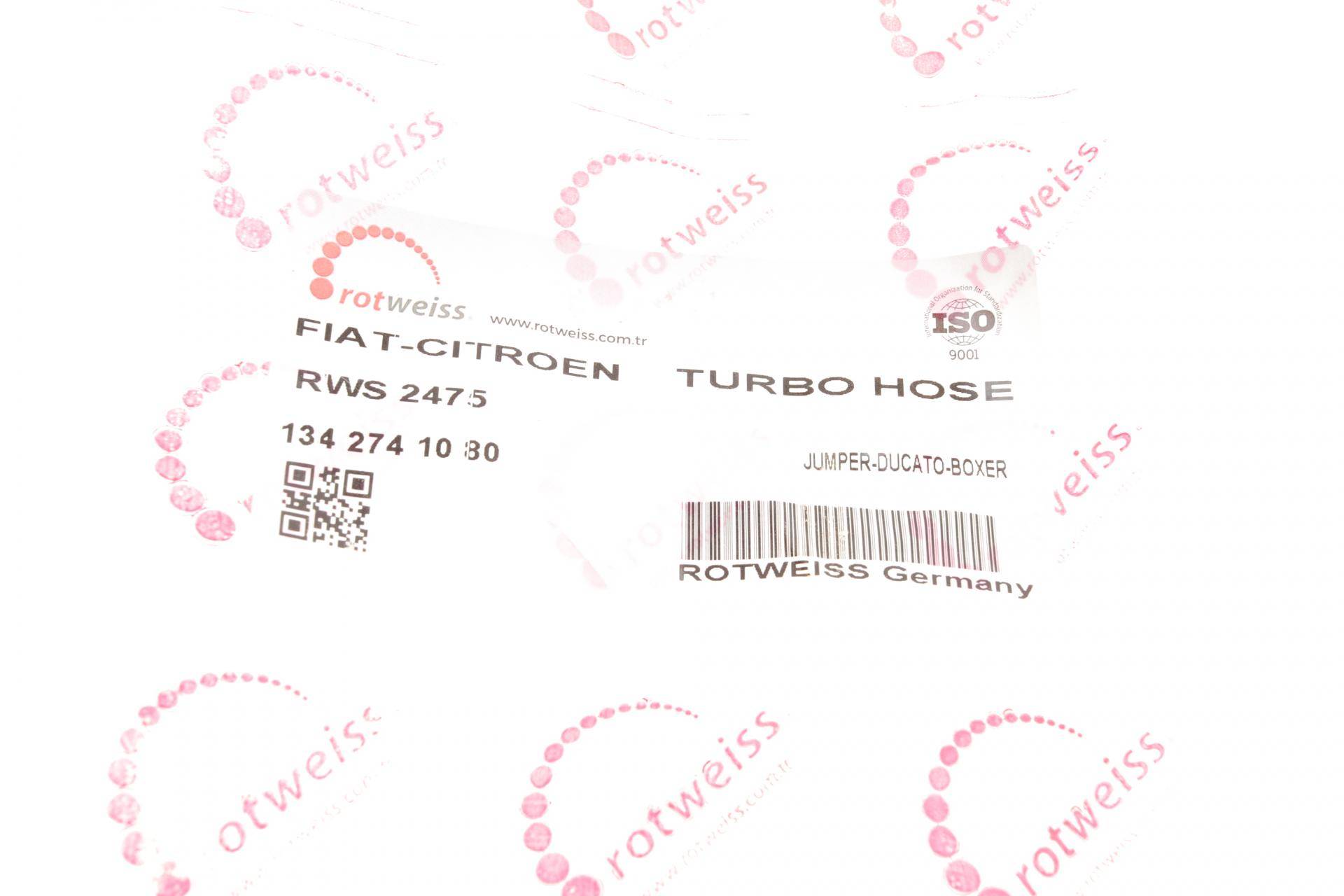 Патрубок інтеркулера Citroen Jumper/Fiat Ducato/Peugeot Boxer 3.0 HDI 06-