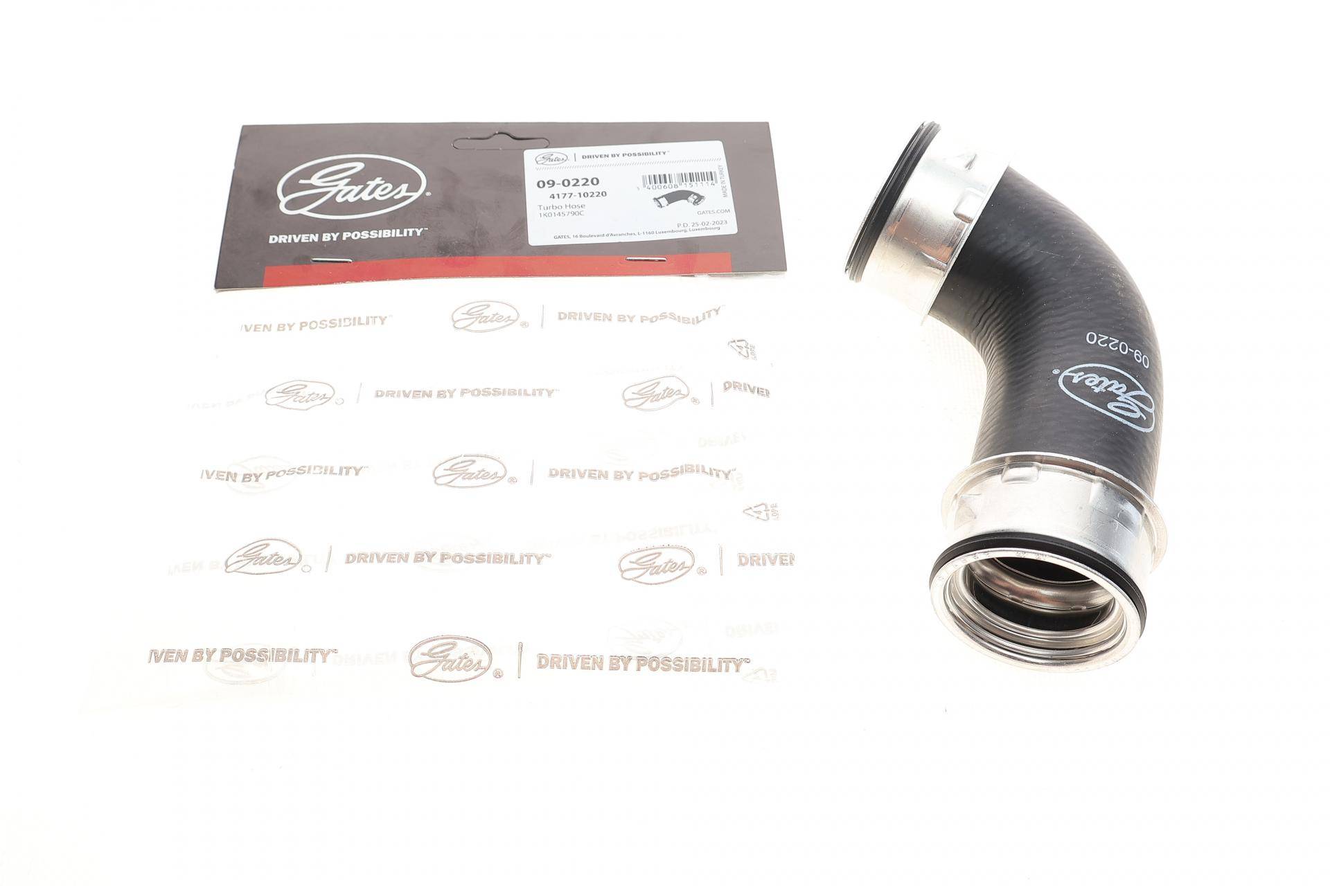 Патрубок інтеркулера (зверху) (R) VW Golf V/Passat 2.0 TDI 05-13