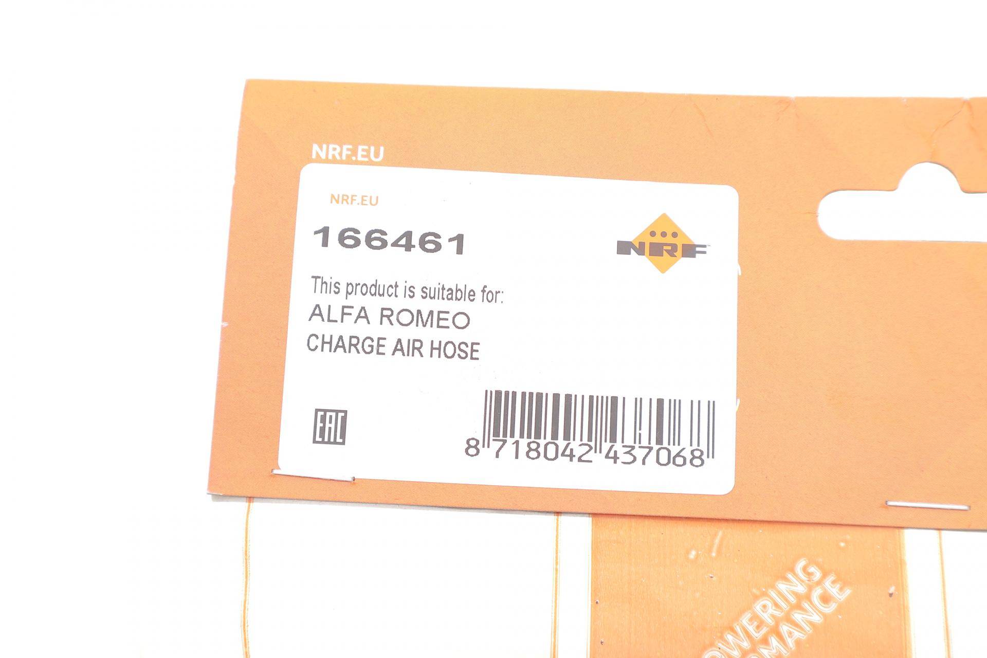 Патрубок інтеркулера (L) (задній/зверху) Alfa Romeo Giulietta 2.0 JTDM 10-20