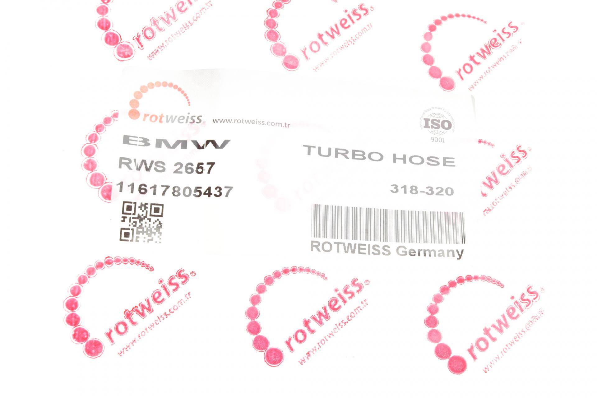 Патрубок інтеркулера (нижній/L) BMW 3 (E90/E91) 2.0d 04-12 (M47/N47)