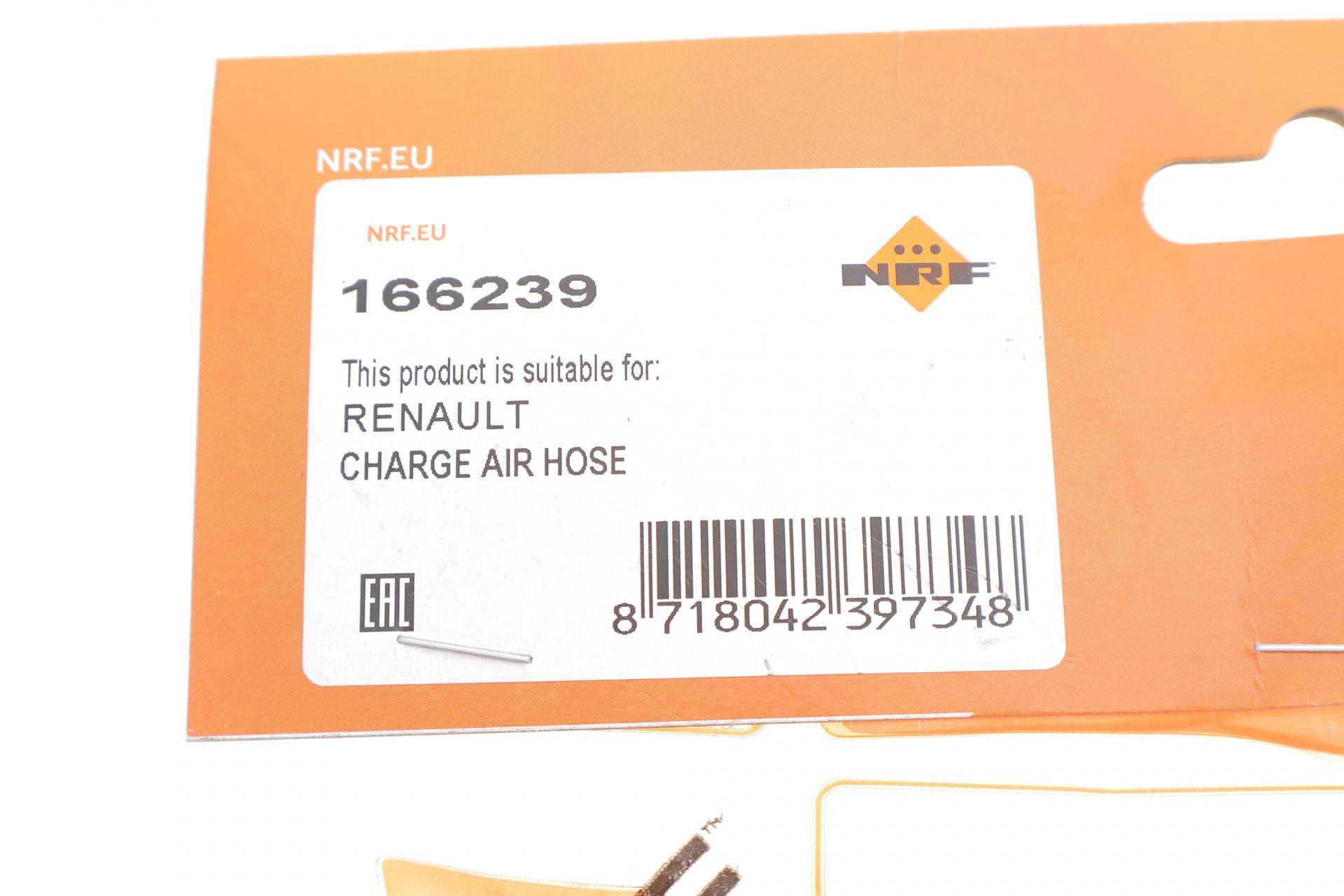 Патрубок інтеркулера (R) Renault Clio IV 1.2 TCe 13-