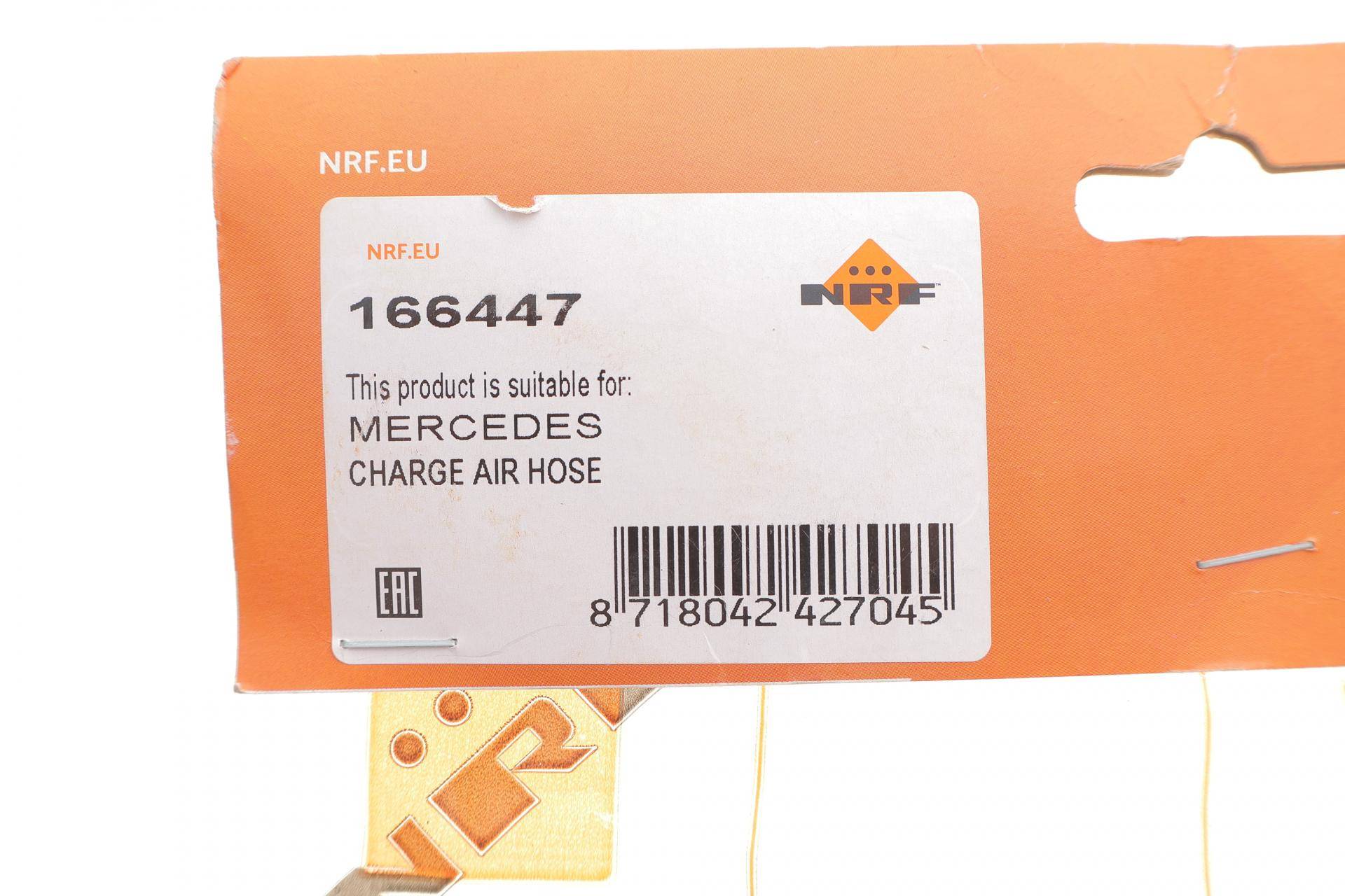 Патрубок інтеркулера (L) MB E-class (W211) 2.7 CDI (OM647) 02-09