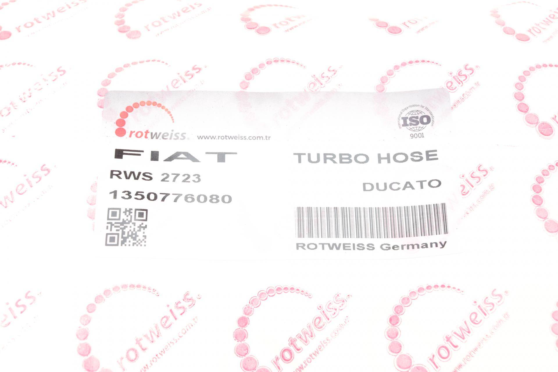 Патрубок інтеркулера (R) Fiat Ducato 2.3JTD 06-