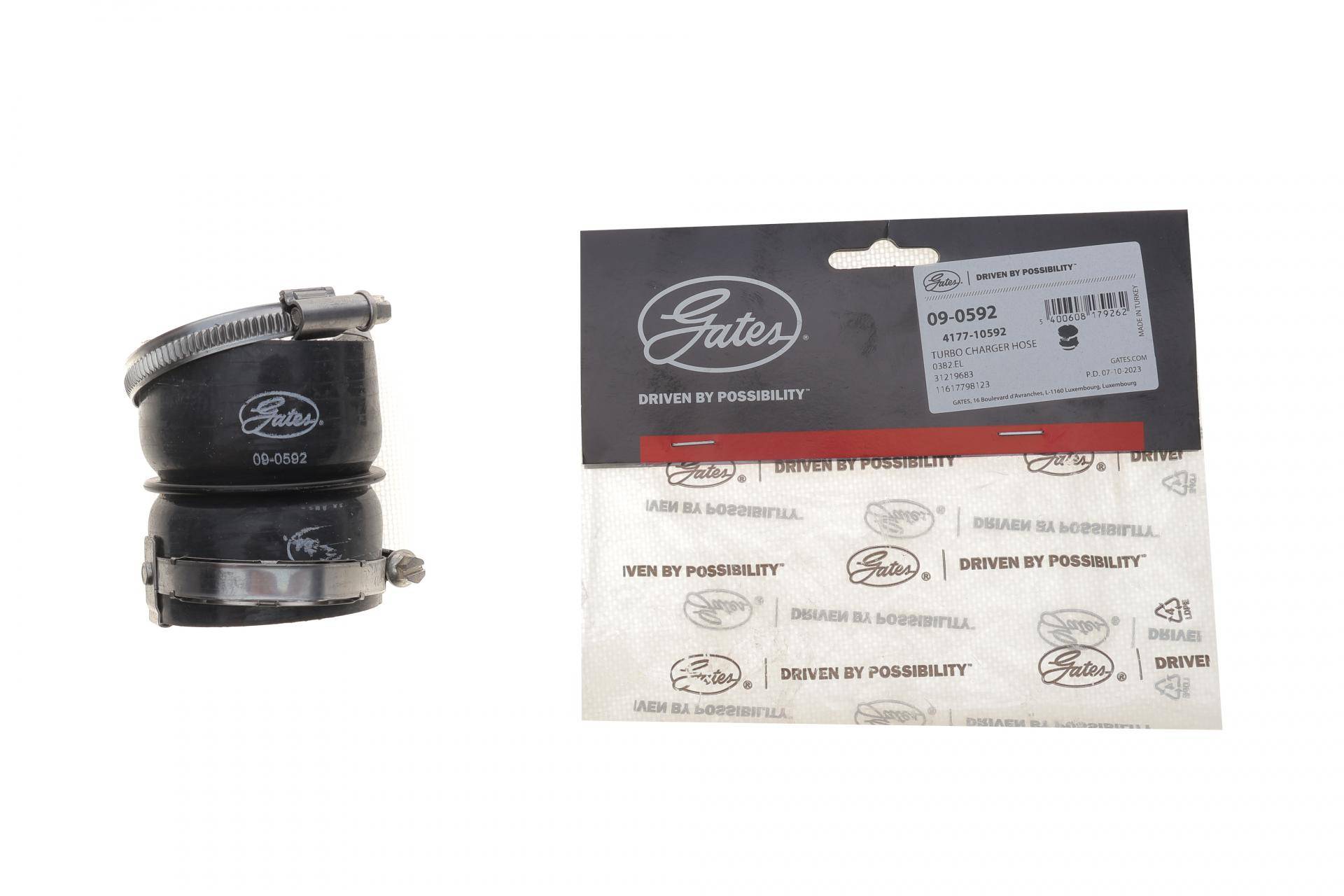 Патрубок інтеркулера Citroen C4/C5/Peugeot 307/407 1.6 HDi 03-
