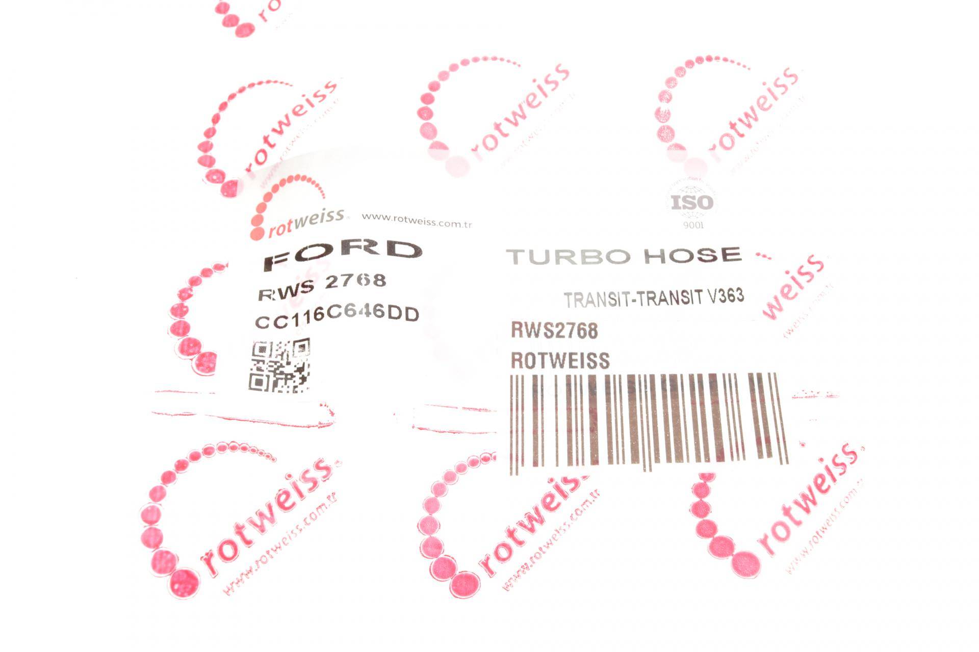 Патрубок інтеркулера Ford Transit 2.2TDCi 07-