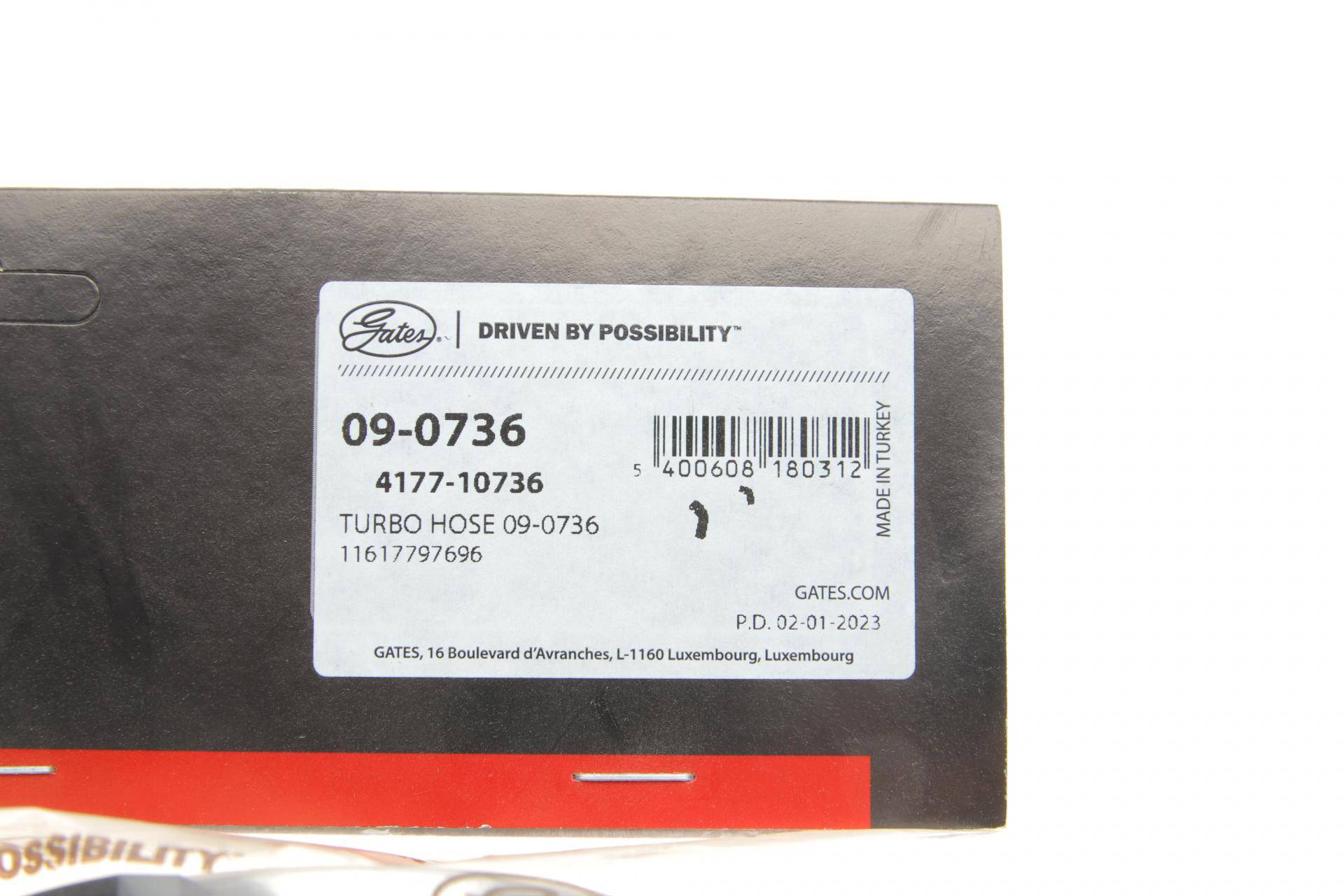 Патрубок інтеркулера BMW 5 (E60/E61) 3.0D 04-10 M57