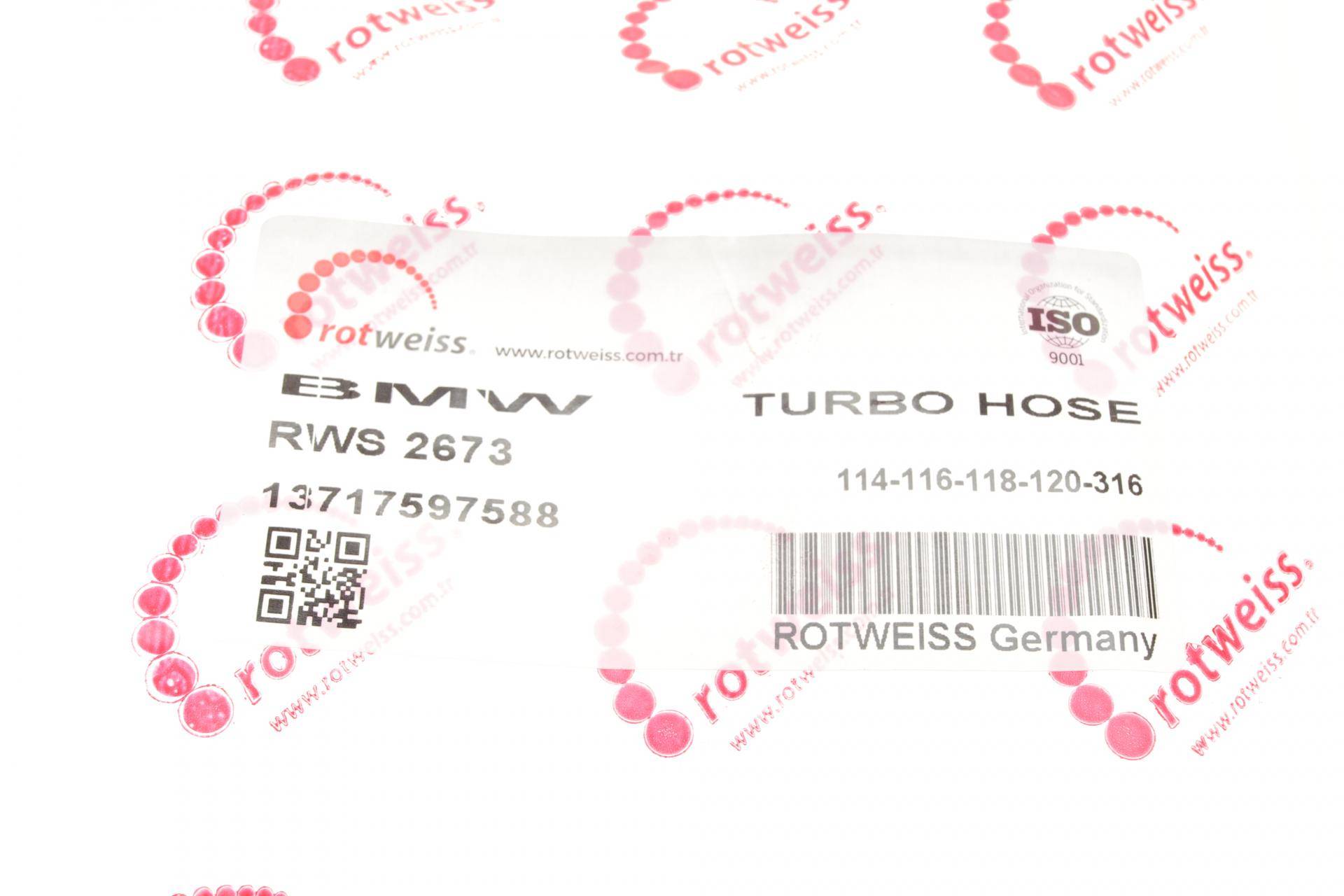 Патрубок інтеркулера BMW 1 (F20/F21) 11- N13