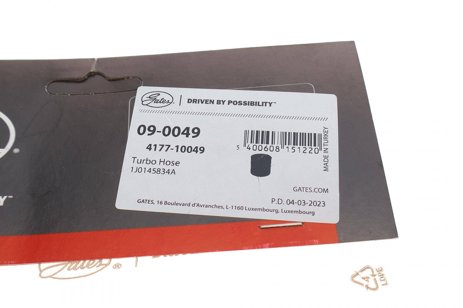 Патрубок інтеркулера VW Caddy 1.9 TDI 96-04