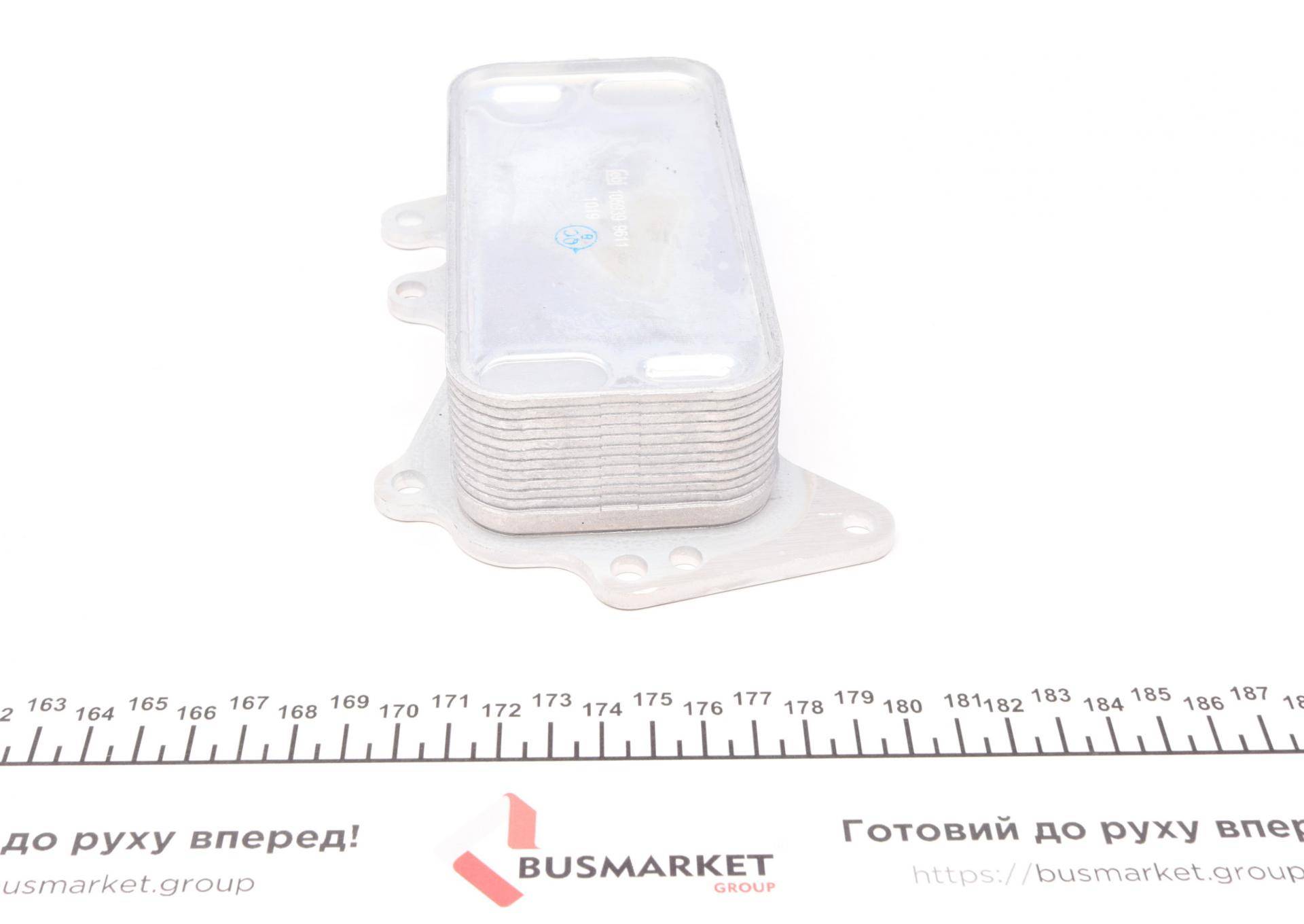 Радіатор масляний BMW 1 (F20)/3 (F30)/5 (F11)/ X3 (F25) 07-18 (теплообмінник)