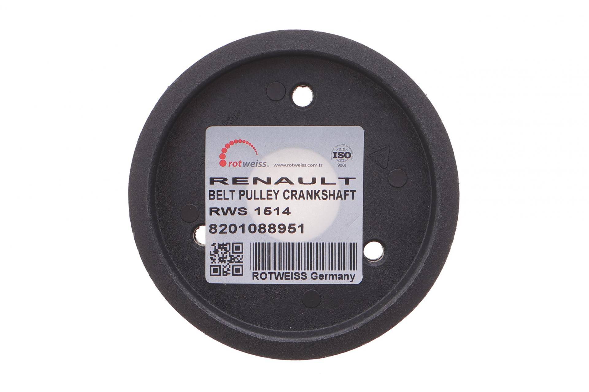Шків насосу ГПК Renault Master 2.2DI (7PK) 103mm