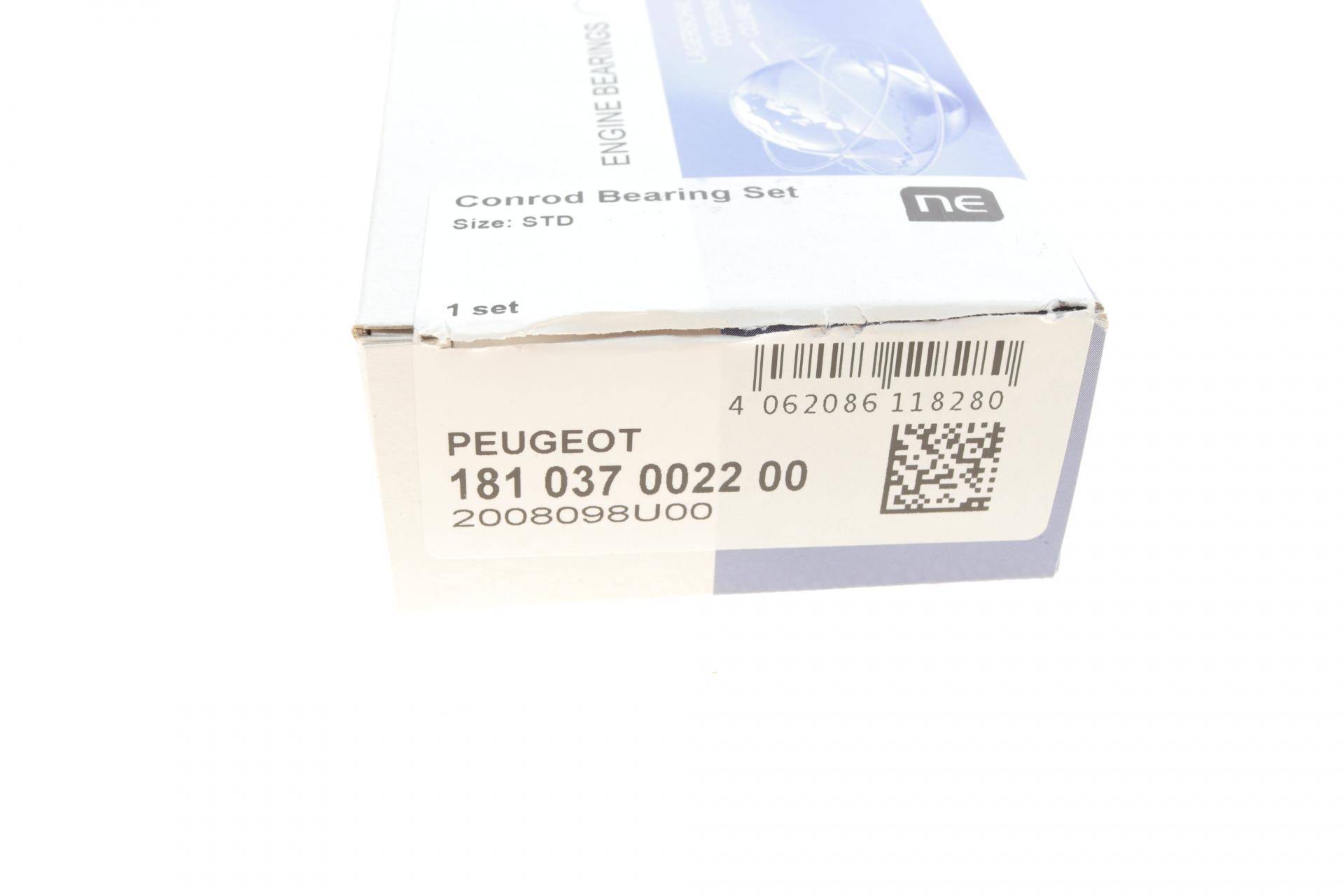 Вкладиші шатунні BMW 3 (F30/F80) 12-16 N13B16/Citroen Berlingo/Peugeot Partner 09-(STD) = 6137730000
