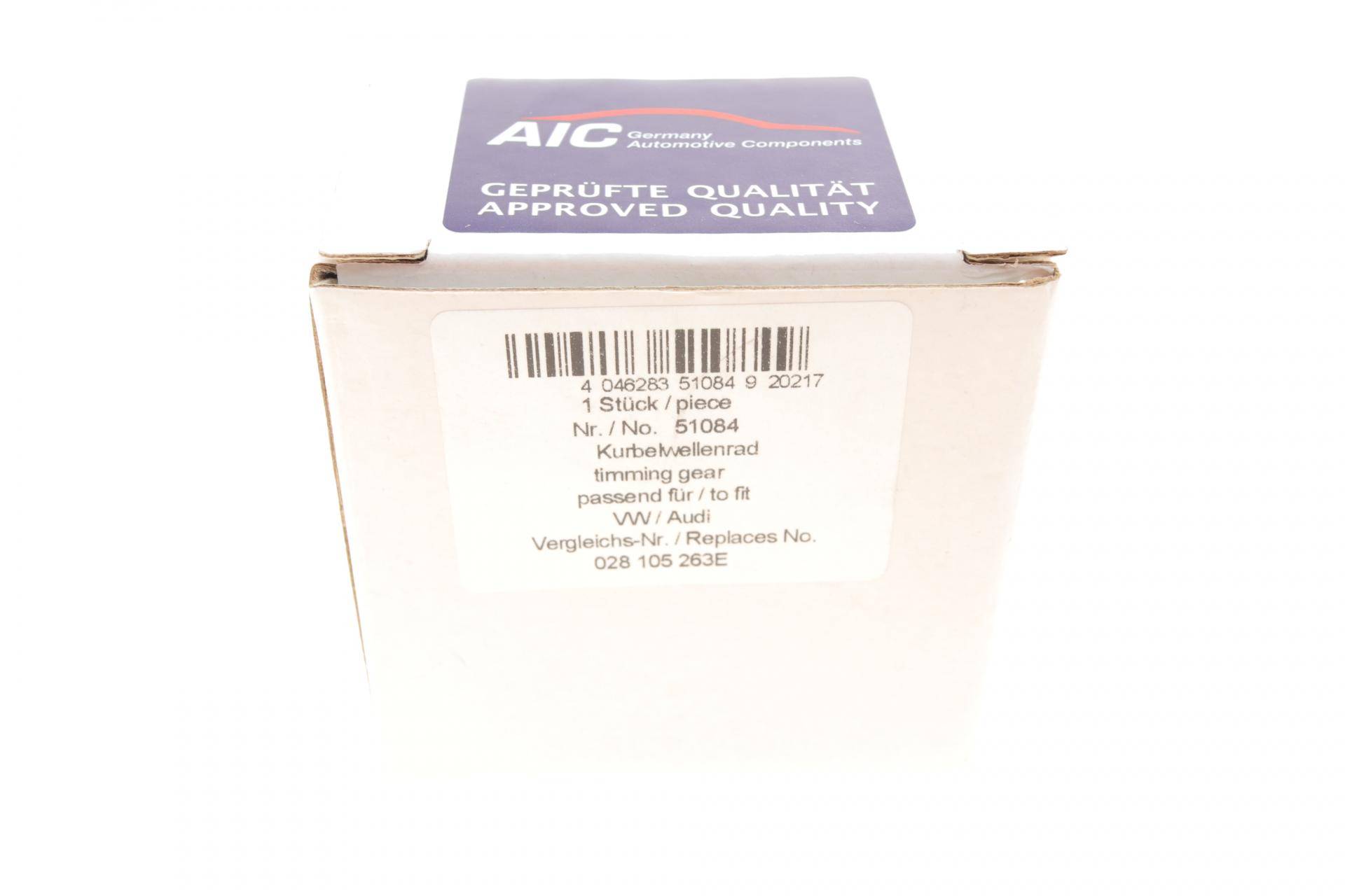 Шестерня колінвалу VW Caddy I-II/ T3/ T4 1.6-1.9 D/TD
