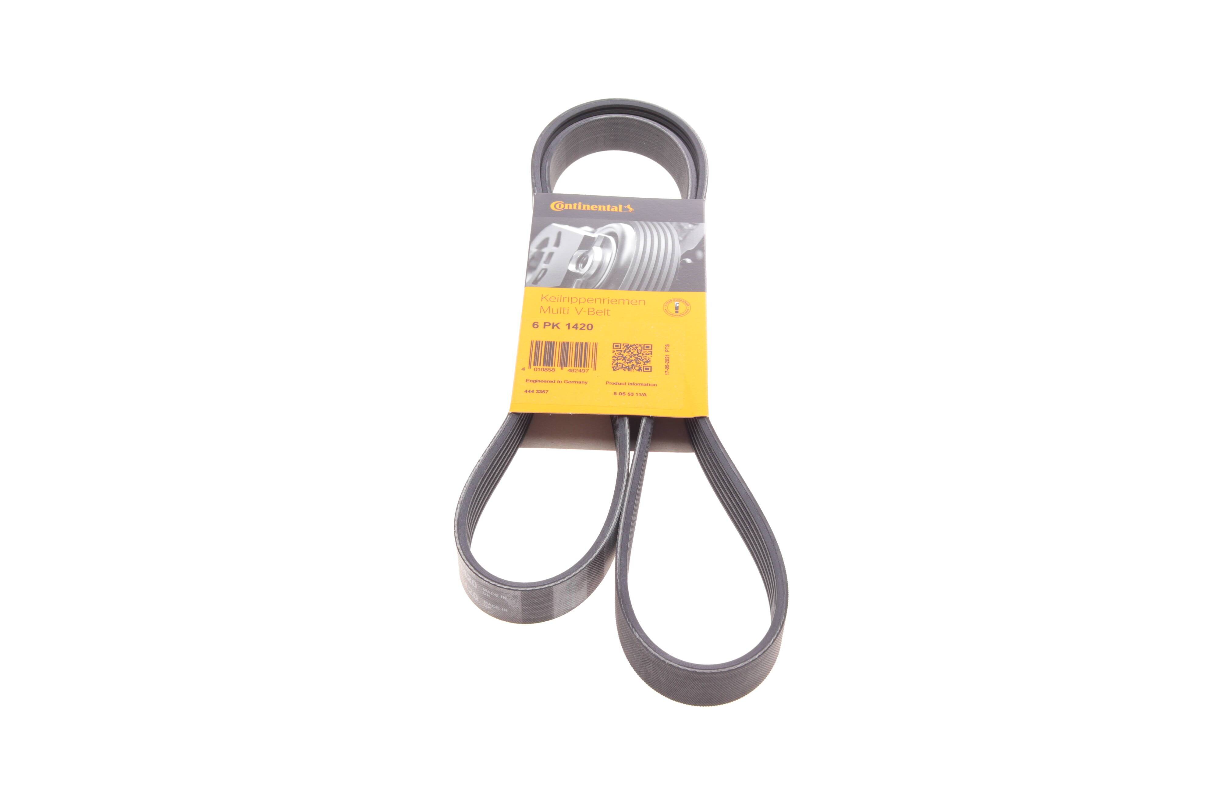 Ремінь генератора Ford Transit Connect 02-13/Focus 99-05/Toyota Avensis 03-12/Corolla 01-07/Renault