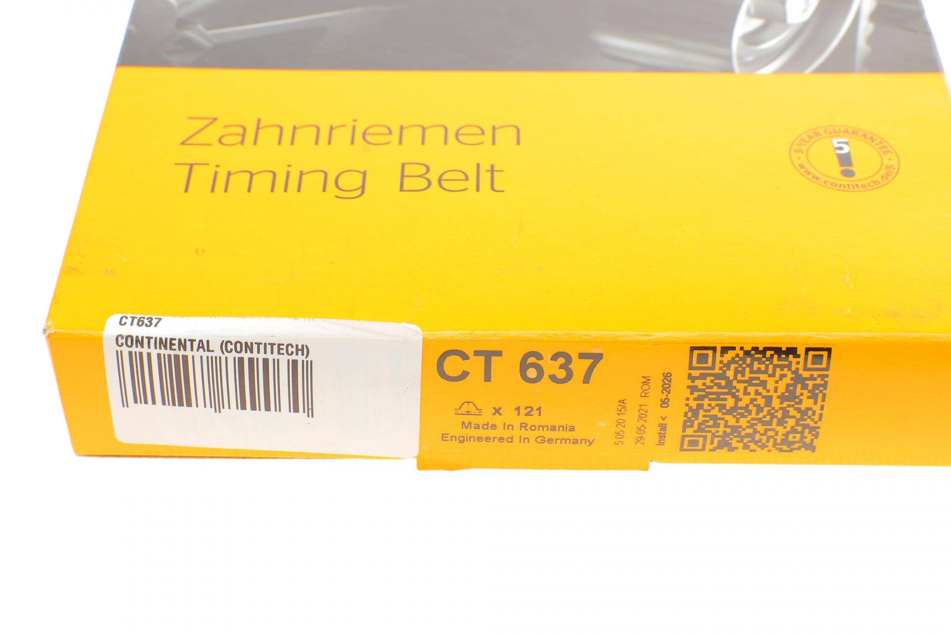 Ремінь ГРМ VW Caddy/Golf/Passat/Audi 80/100 1.3-2.0 77-92 (121x18)