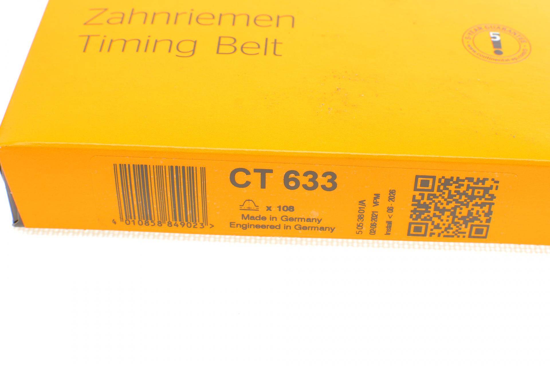 Ремінь ГРМ VW Golf II/VW Passat/VW Polo 1.1/1.3i 75-92/Audi 80 1.3 78-86 (108x19)