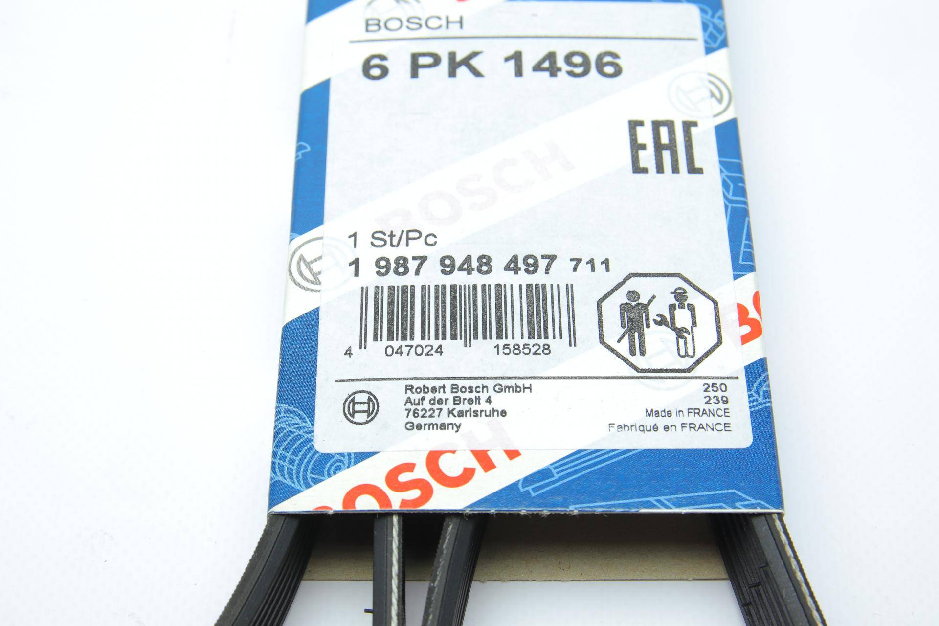 Ремінь генератора Mitsubishi L200 2.5DI-D 05-15 (6PK1496)