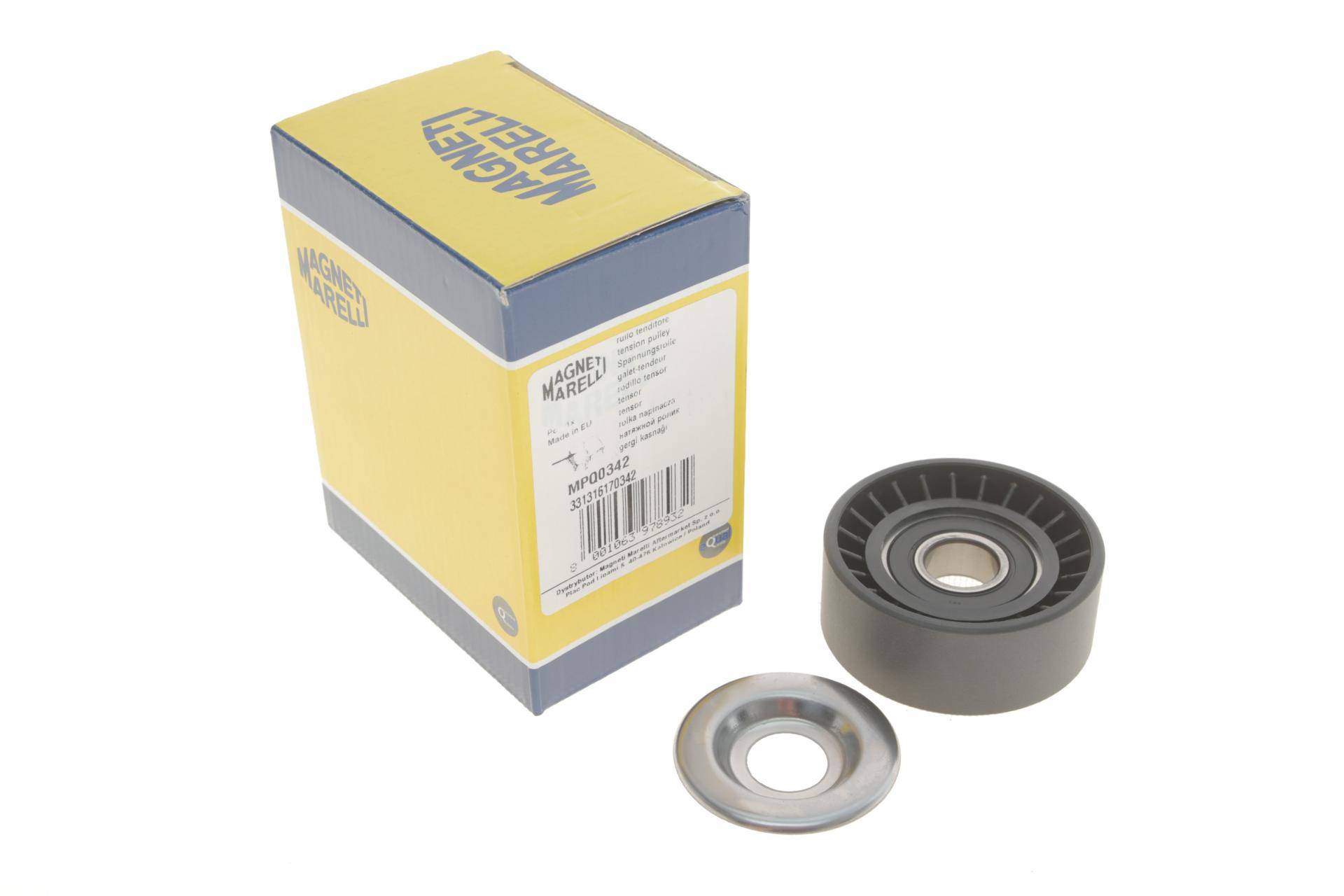 Ролик генератора Renault Kangoo/Megane II/Scenic II 1.6/1.4-1.5D 00- (натяжний) (65x26) (MPQ0342)