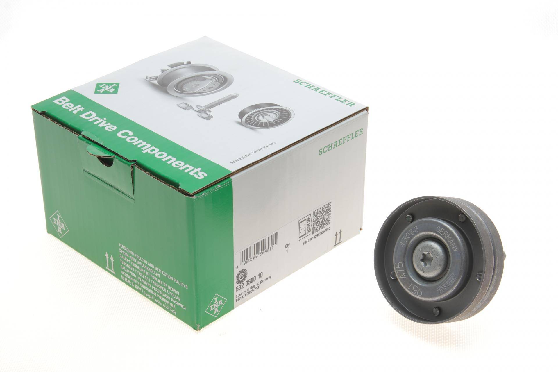 Ролик генератора Skoda Fabia/Roomster/VW Fox/Polo 1.2 01- (паразитний) (76x24)
