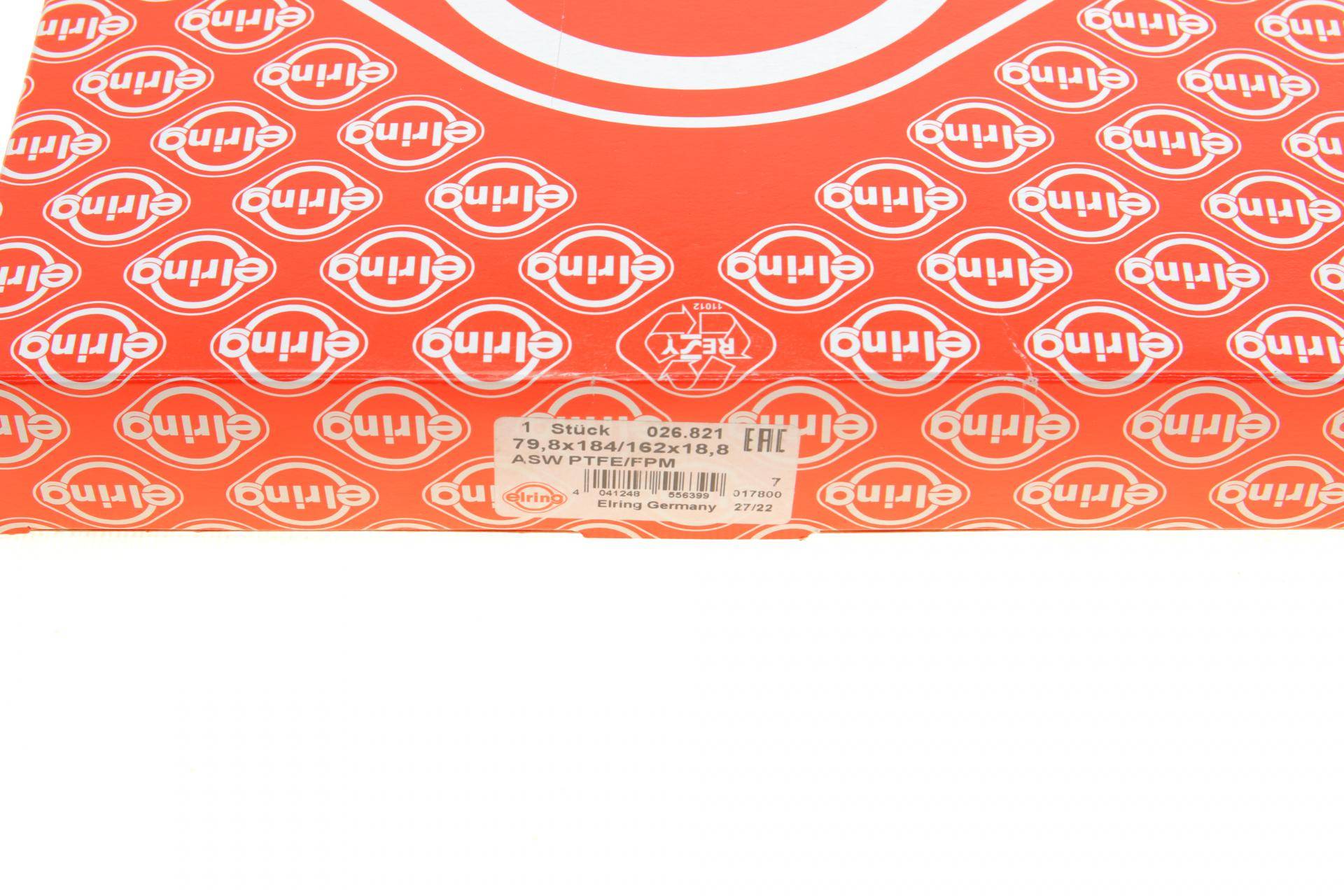 Сальник колінвалу (задній) Ford Connect 1.8TDCi (79.8x162/184x18.8)