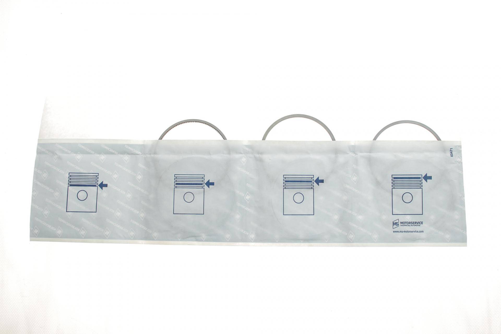 Кільця поршневі MB OM364-366 (97.50mm/STD) (2.5-2.5-4)