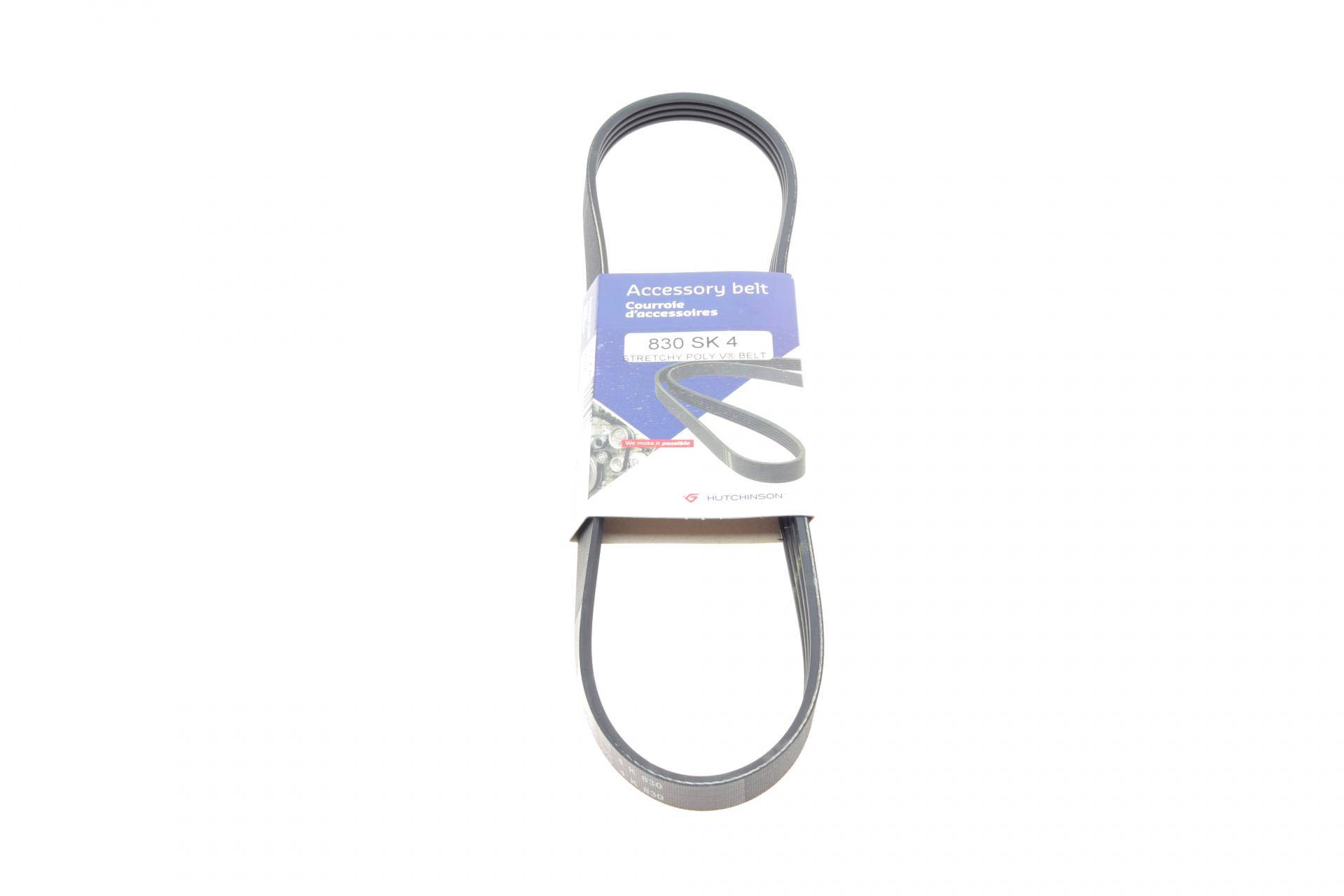 Ремінь генератора BMW 5 (E60) 2.5/3.0D 04-10 (M57) (4PK830)