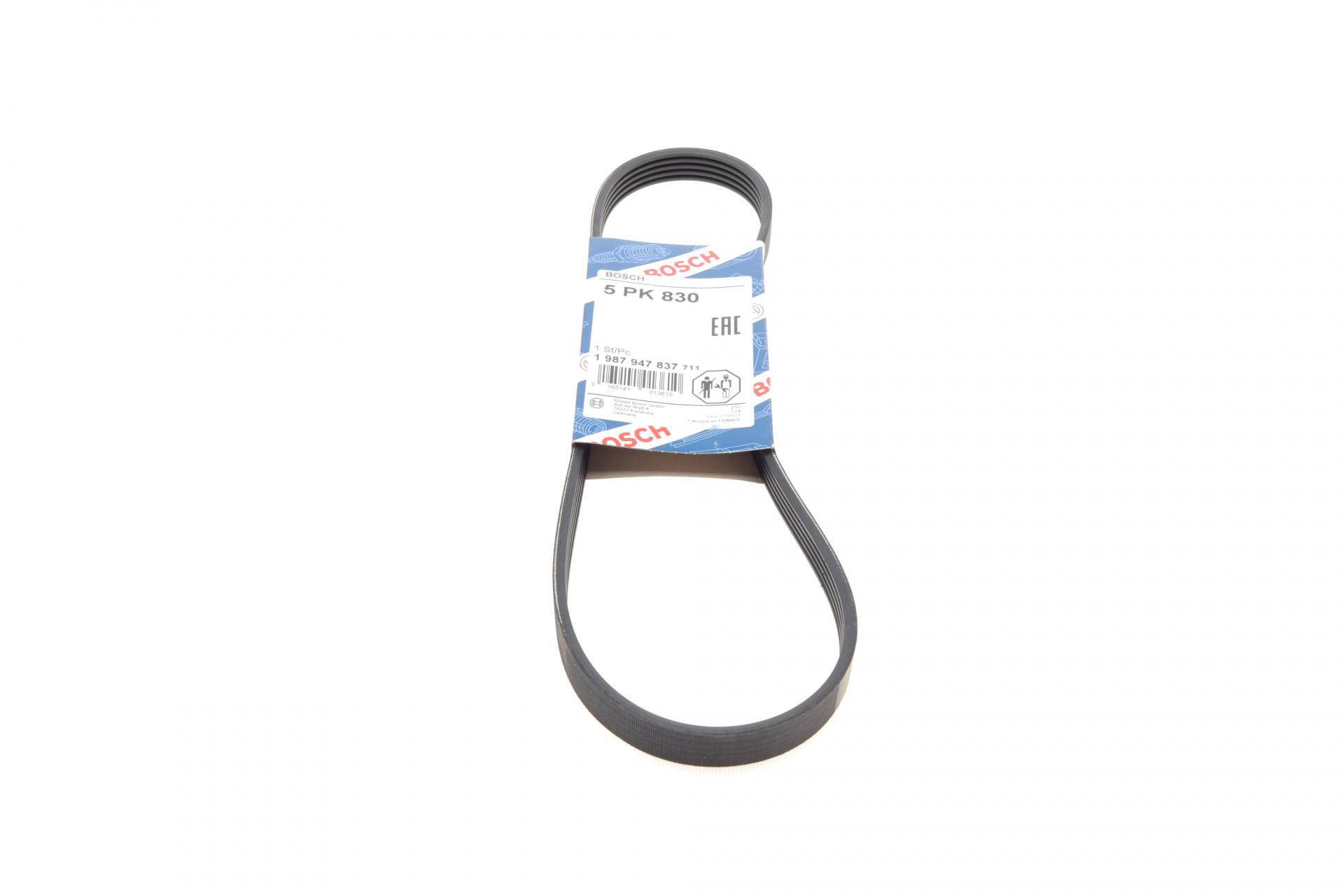 Ремінь генератора Opel Omega B 2.5DTI 01-03 (5PK830)