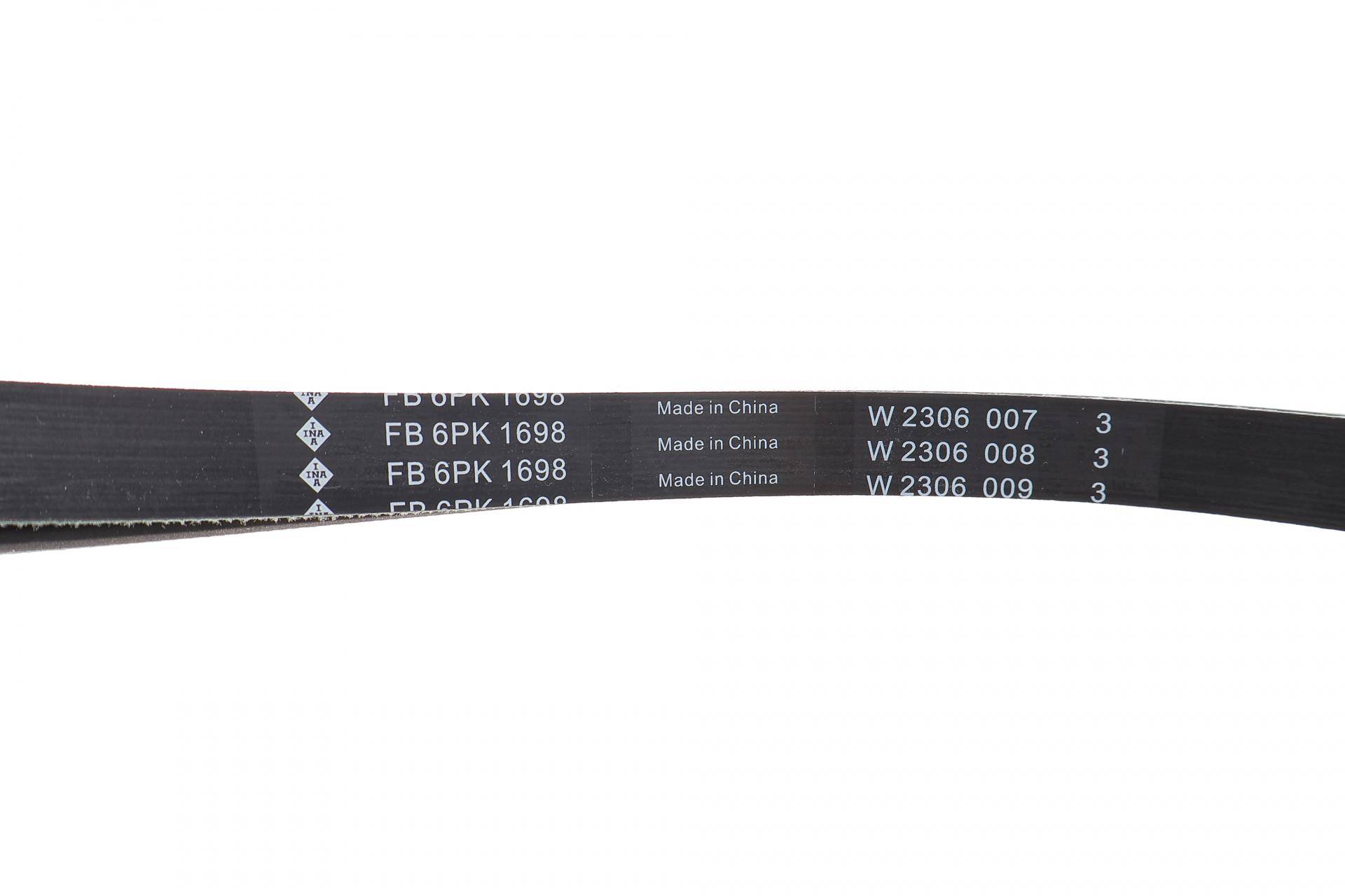 Комплект ременя генератора BMW 5 (F10)/7 (F01-F04)/X5 (F15/F85)/X6 (F16/F86) 08-19 N57 D30 (6PK1698)